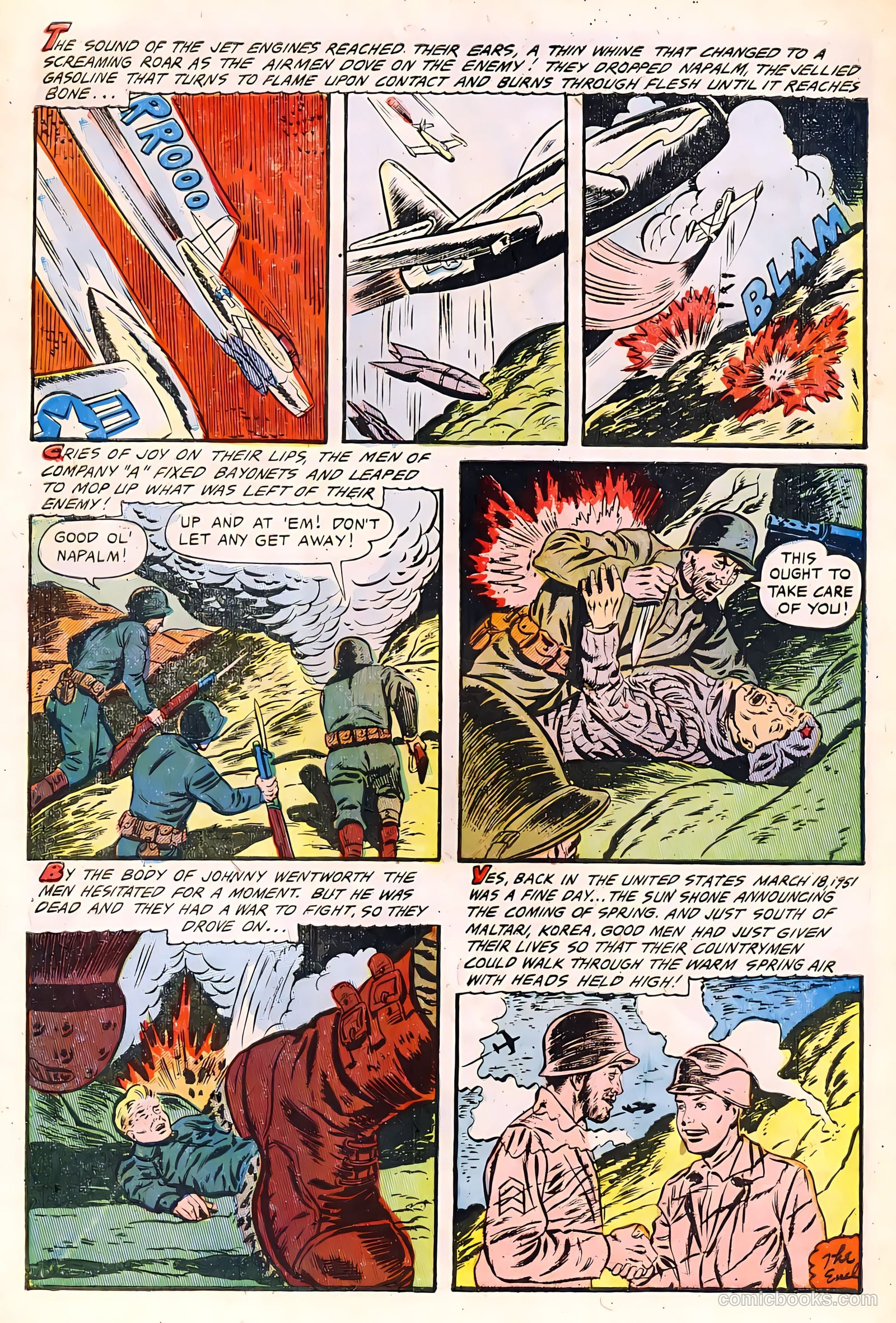 The Fighting Man #3 (1953) — page 32 of 36
