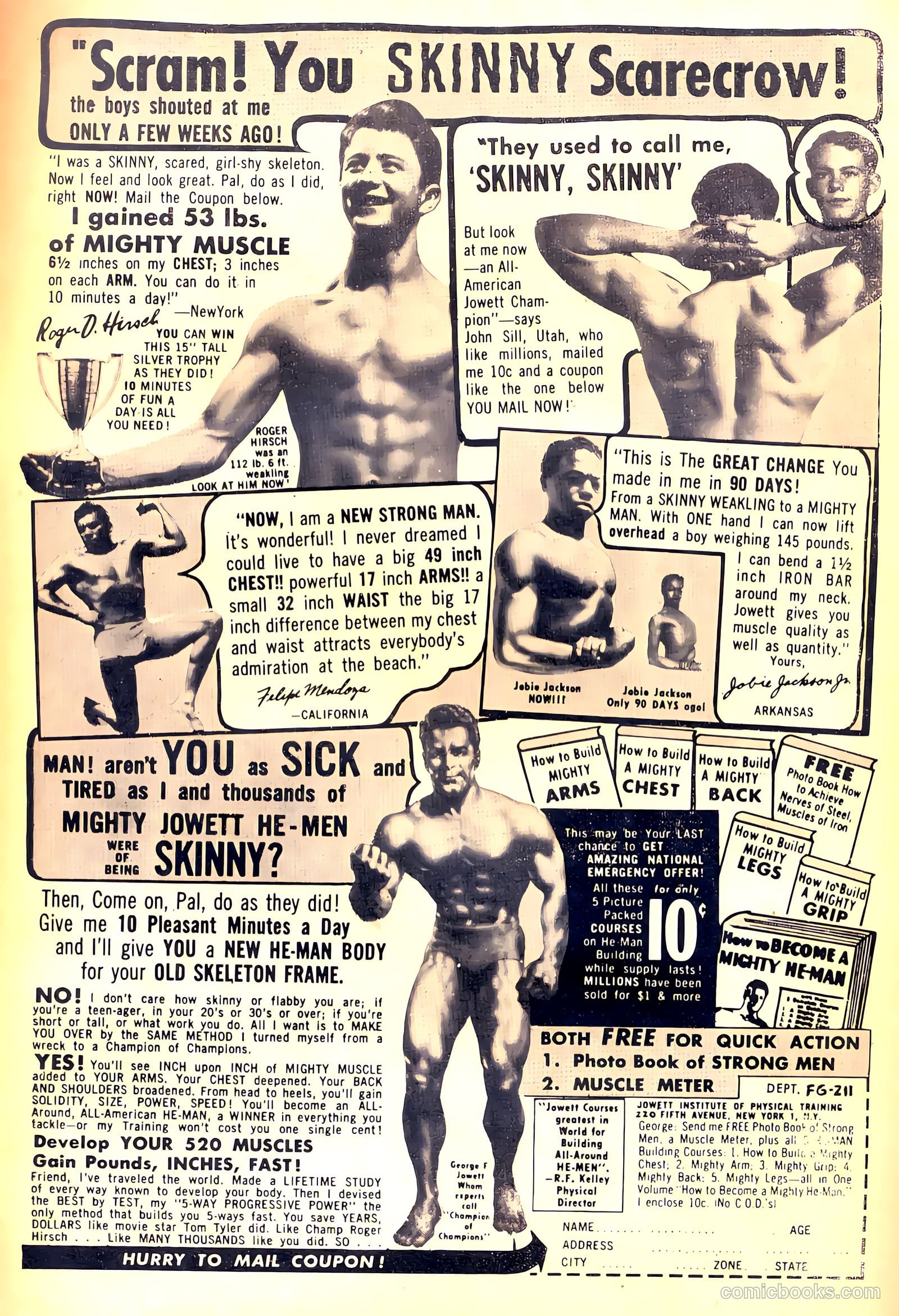 The Fighting Man #3 (1953) — page 35 of 36