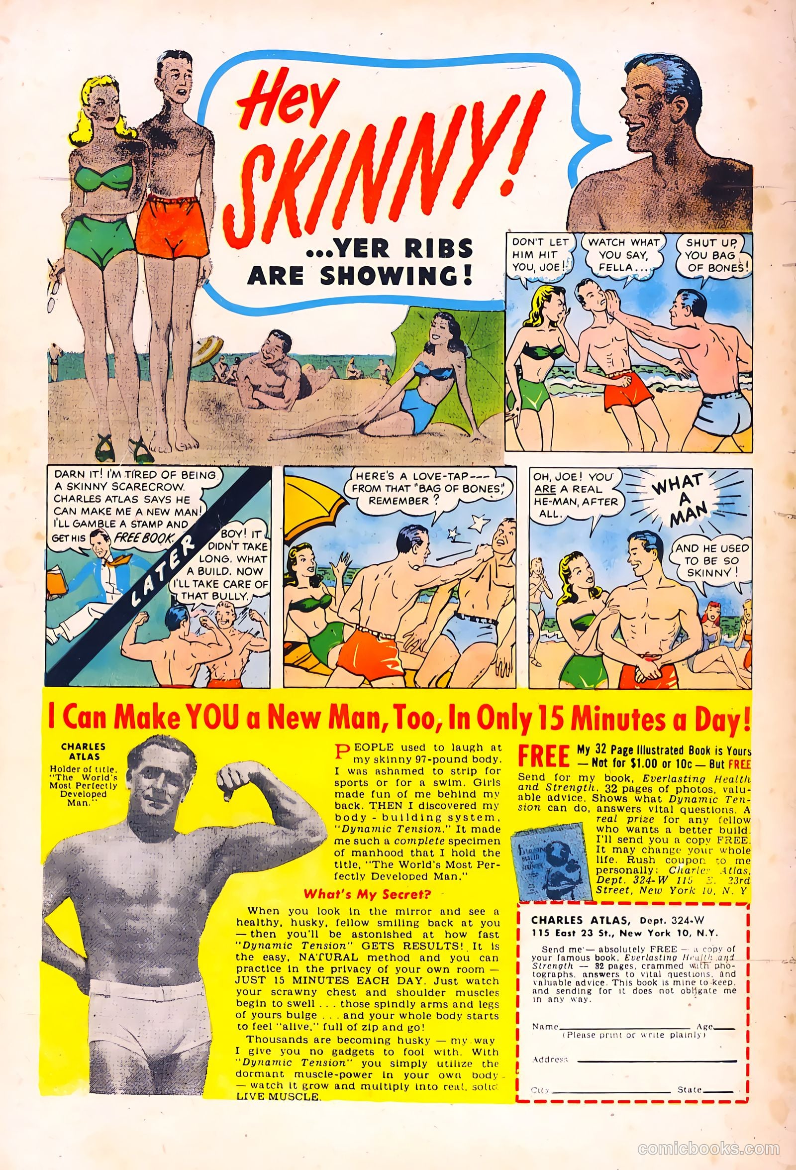 The Fighting Man #3 (1953) — page 36 of 36