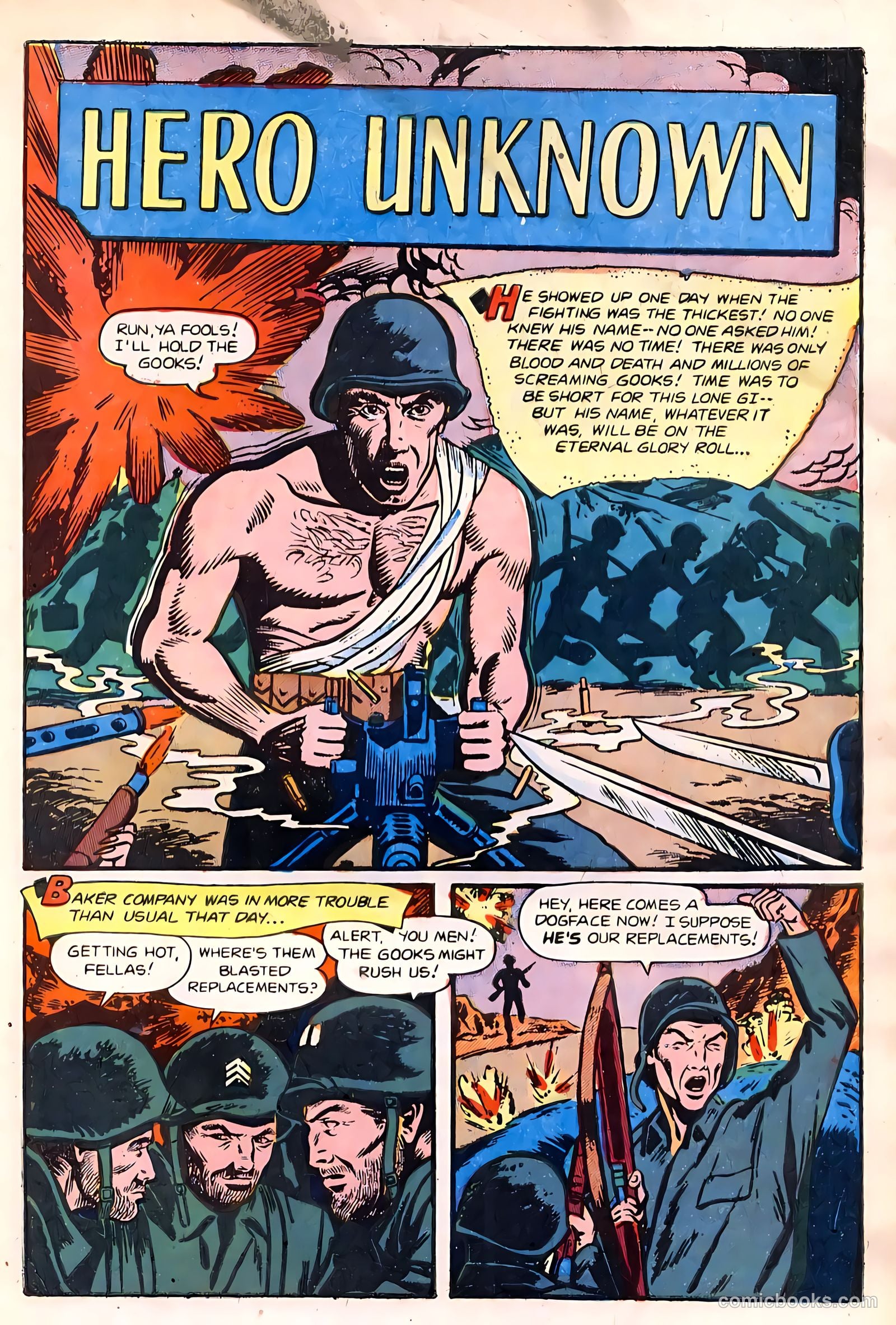The Fighting Man #4 (1953) — page 3 of 36