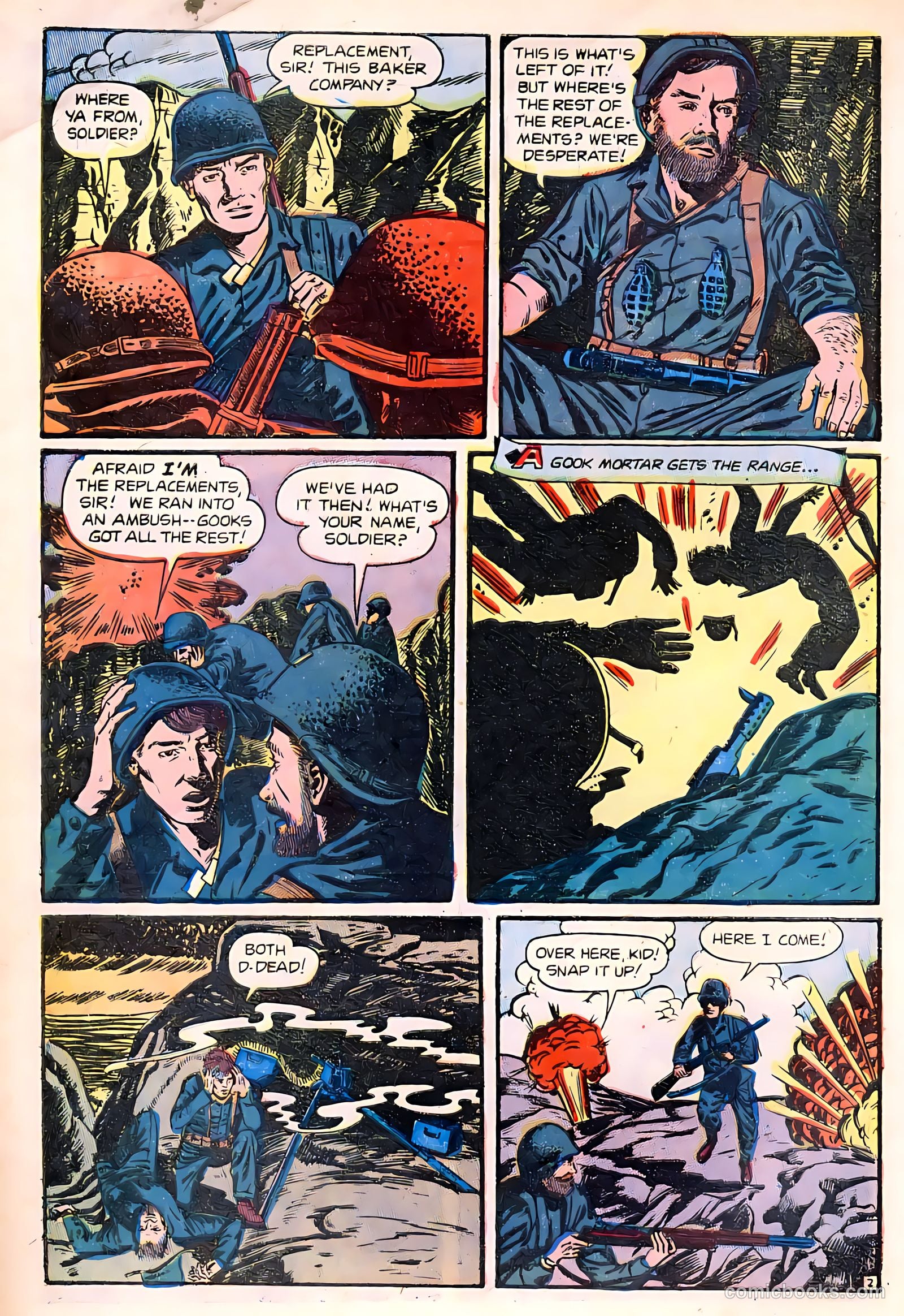 The Fighting Man #4 (1953) — page 4 of 36