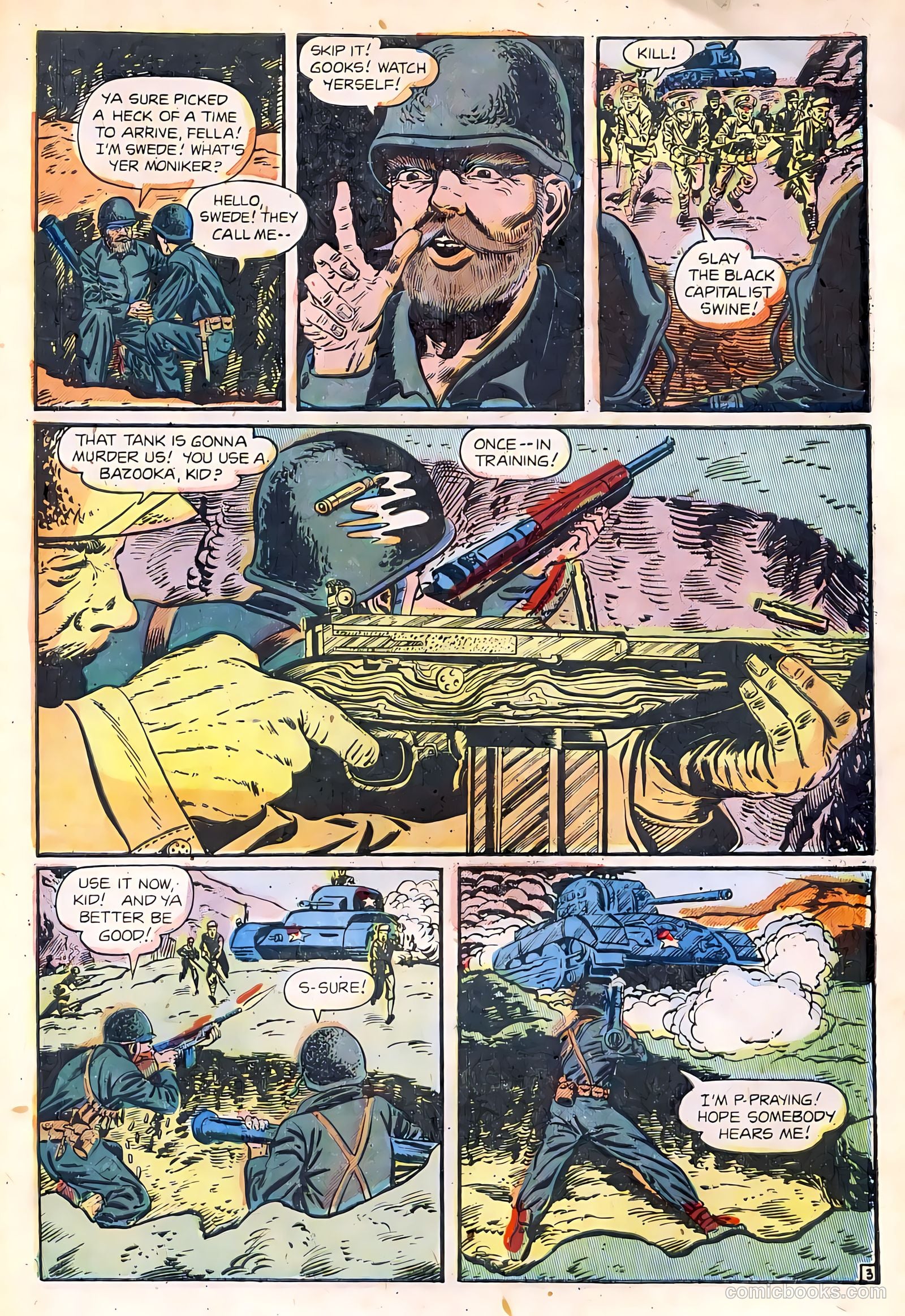 The Fighting Man #4 (1953) — page 5 of 36