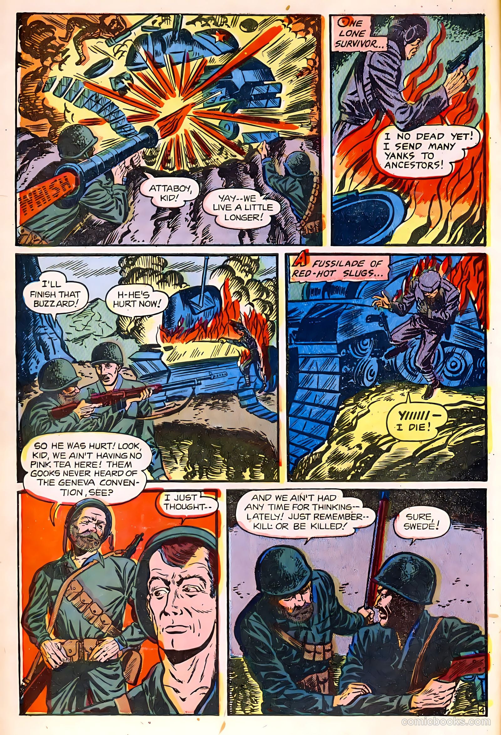 The Fighting Man #4 (1953) — page 6 of 36