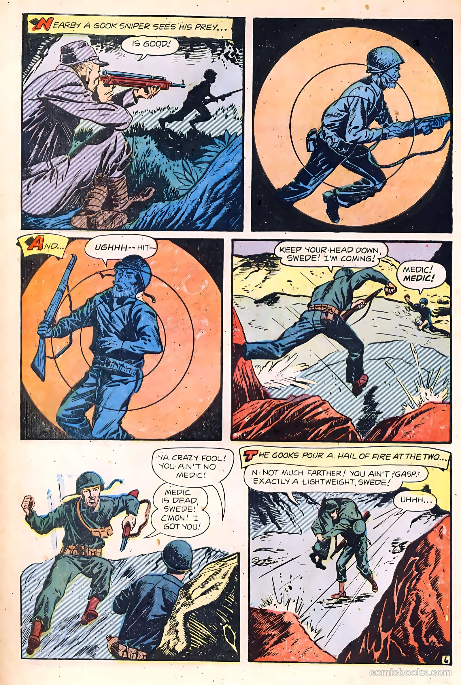 The Fighting Man #4 (1953) — page 8 of 36