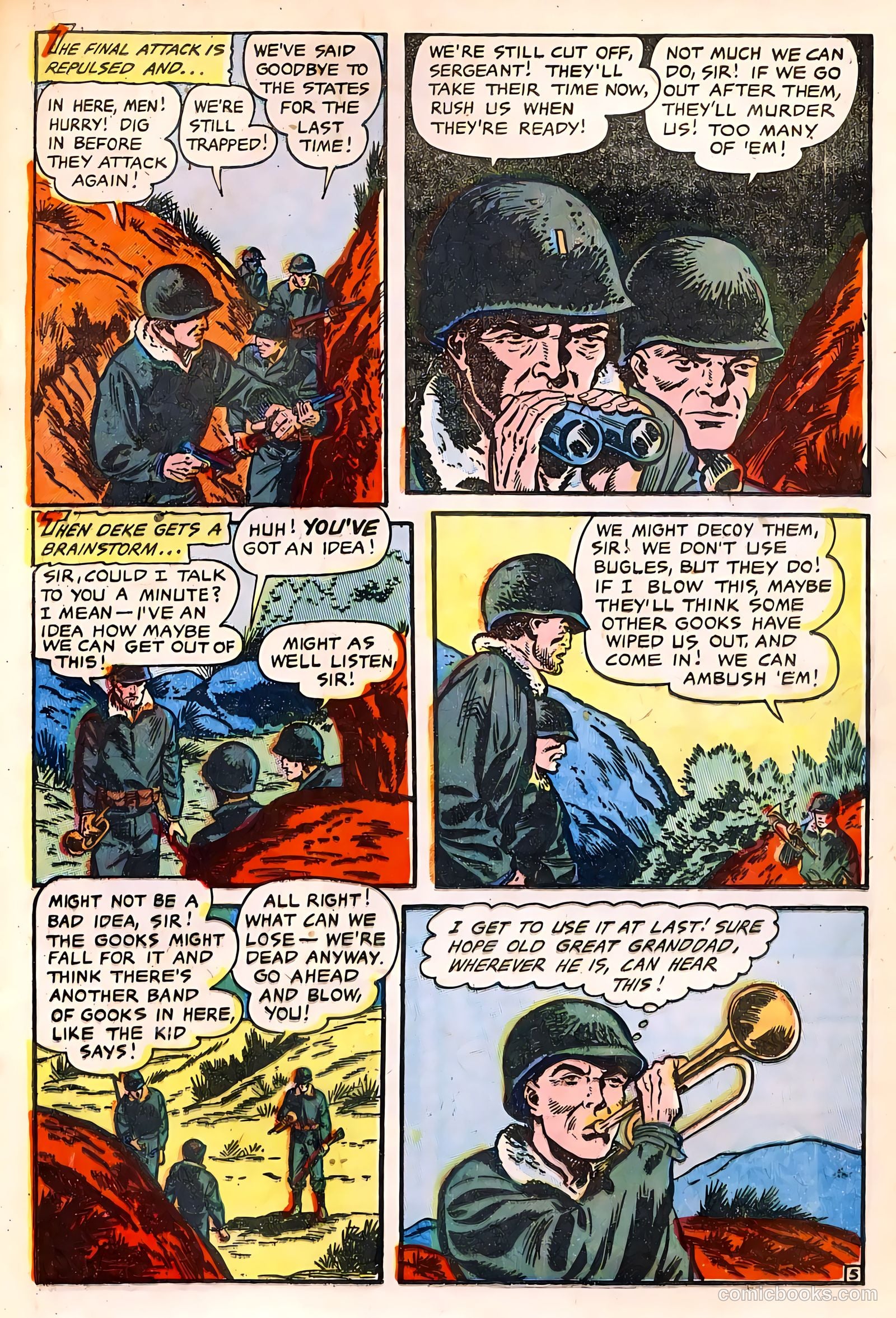The Fighting Man #4 (1953) — page 15 of 36