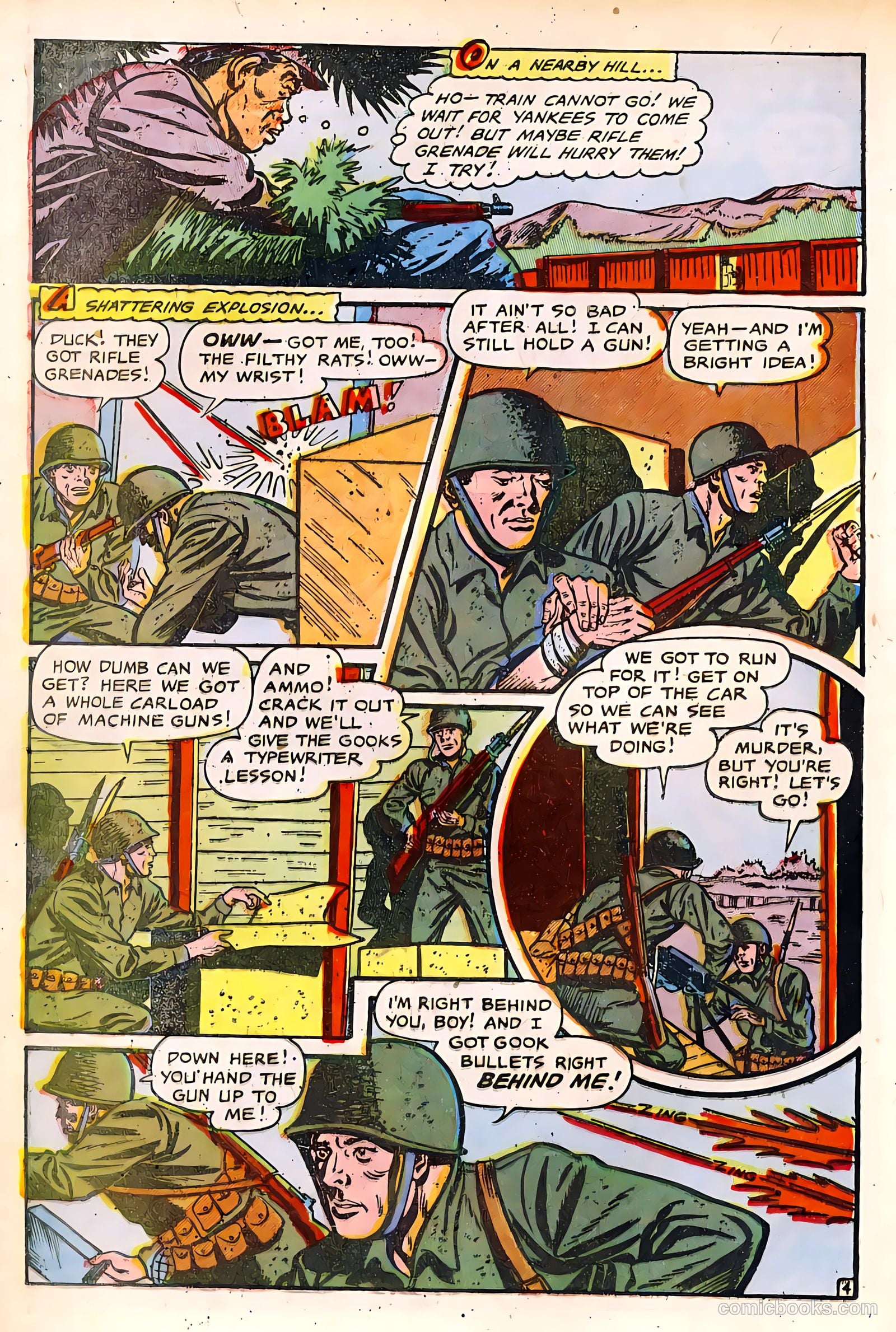 The Fighting Man #4 (1953) — page 22 of 36