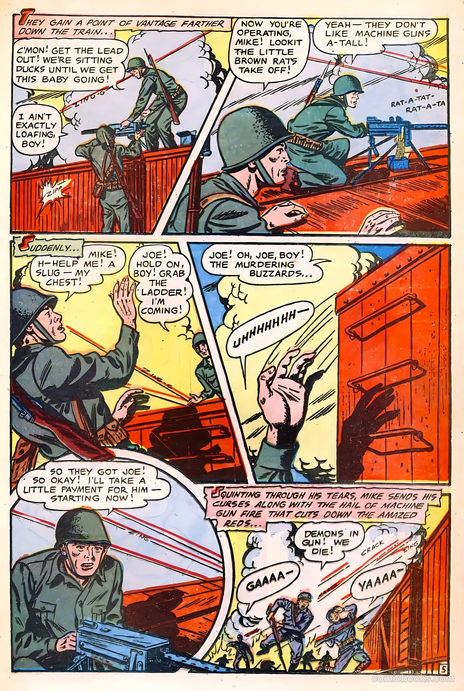 The Fighting Man #4 (1953) — page 23 of 36