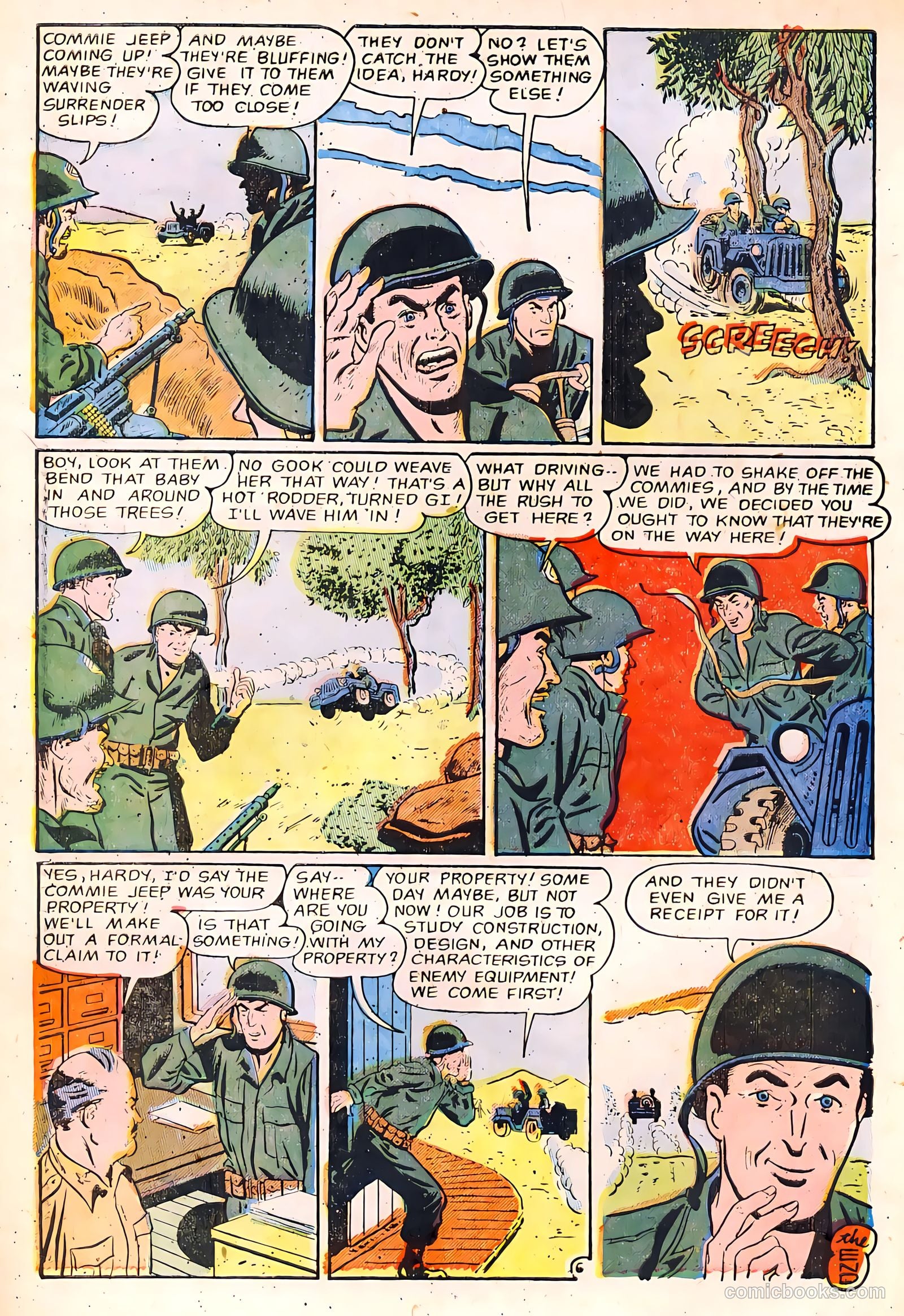 The Fighting Man #4 (1953) — page 32 of 36