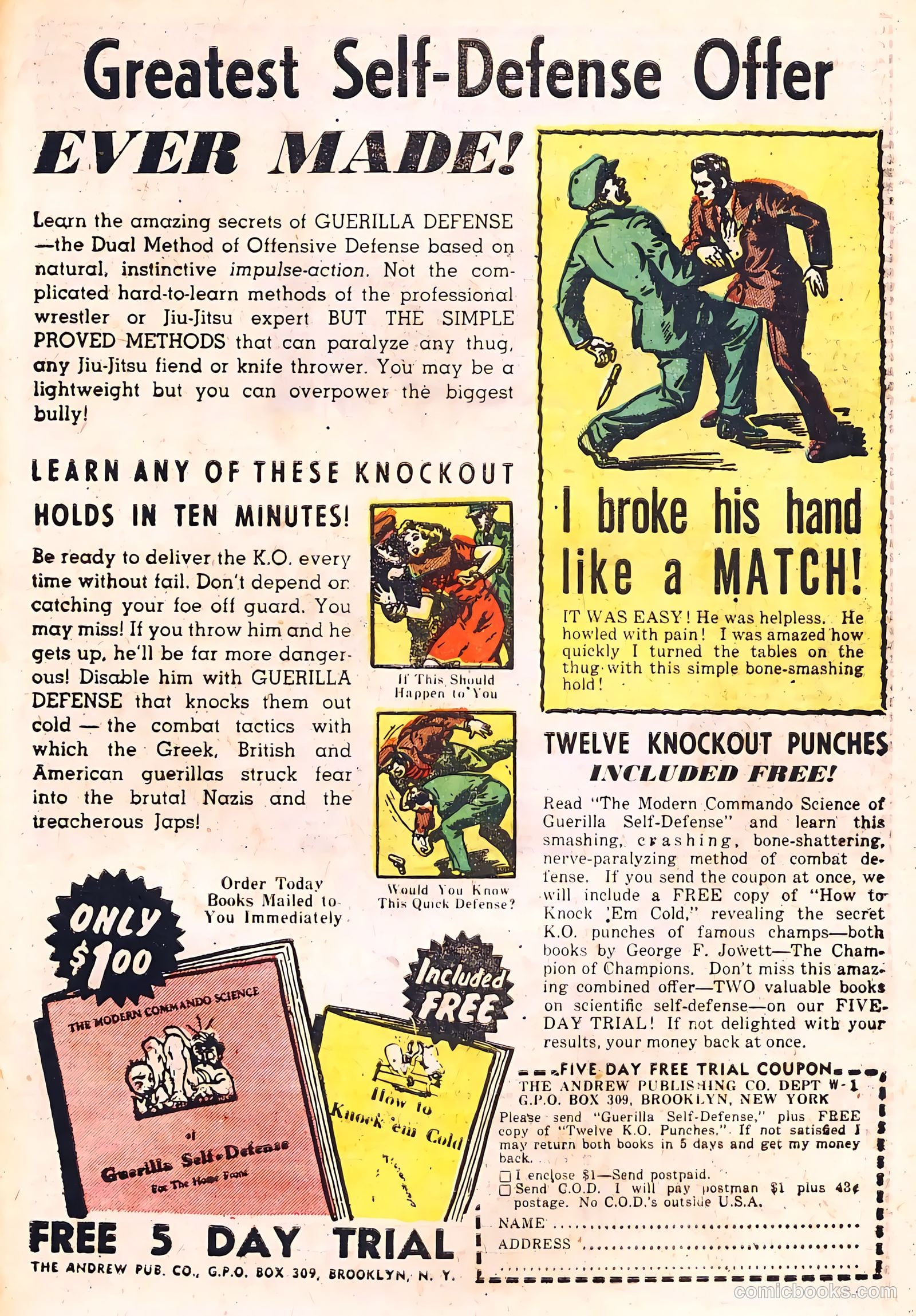 The Fighting Man #4 (1953) — page 33 of 36