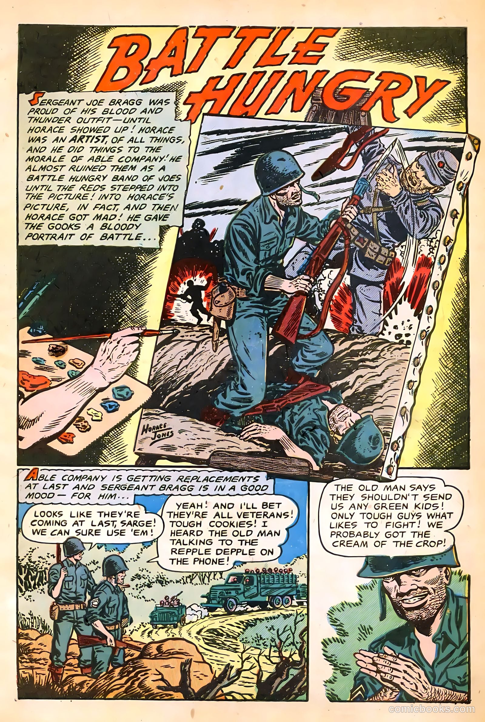 The Fighting Man #5 (1953) — page 3 of 36