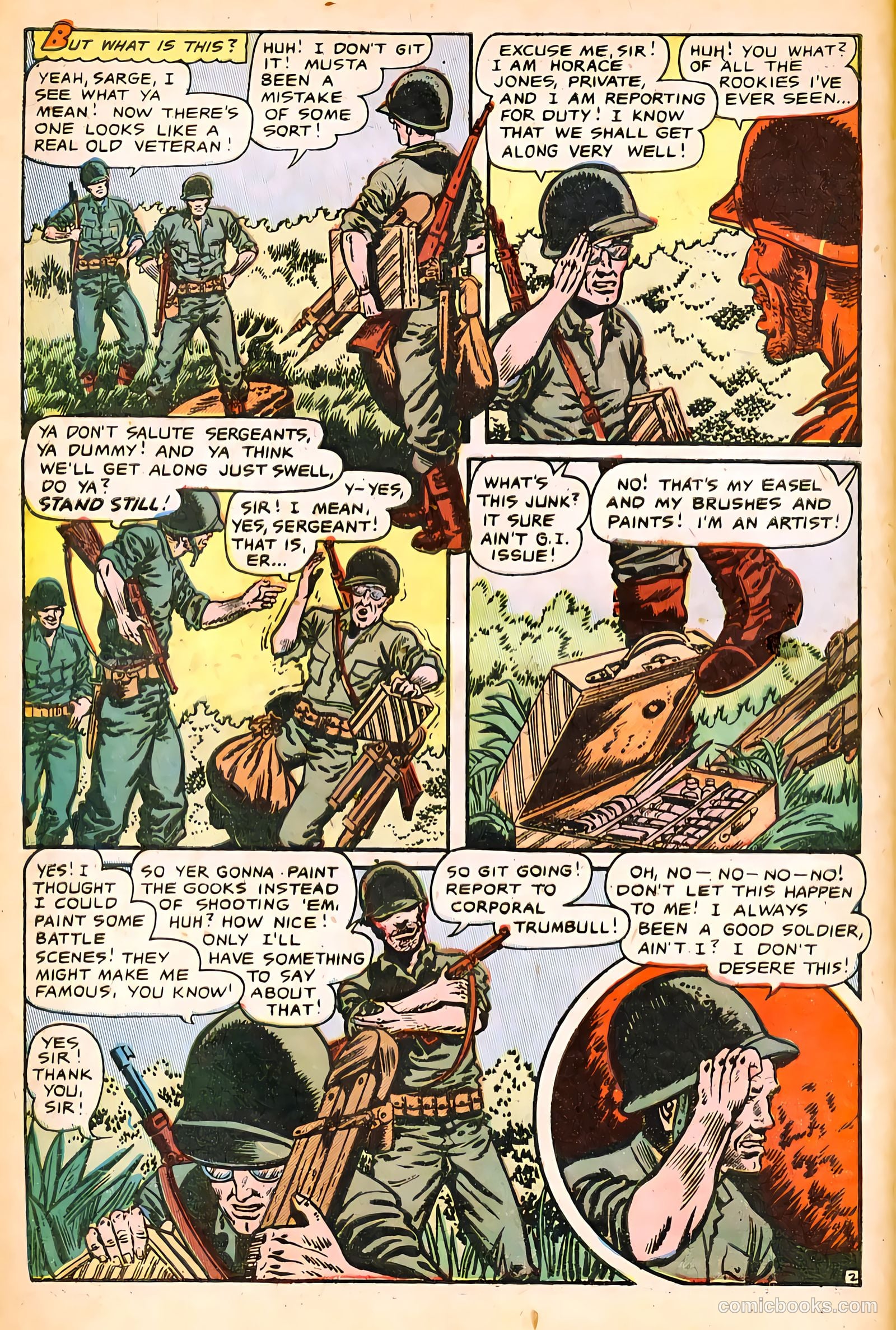 The Fighting Man #5 (1953) — page 4 of 36