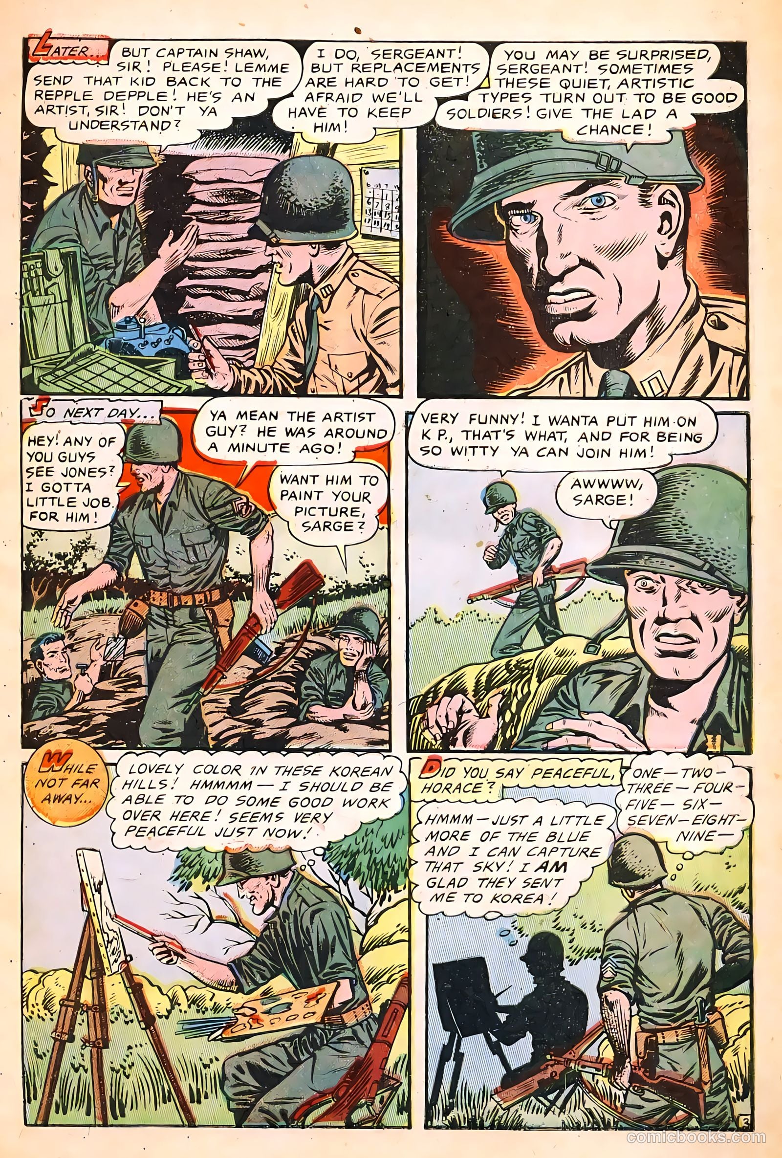 The Fighting Man #5 (1953) — page 5 of 36