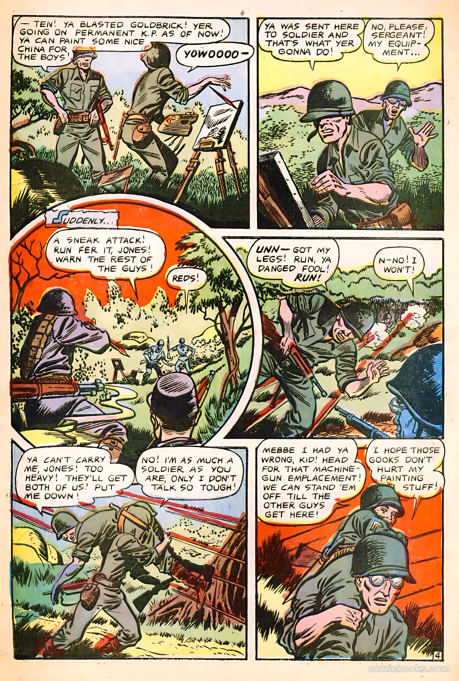 The Fighting Man #5 (1953) — page 6 of 36