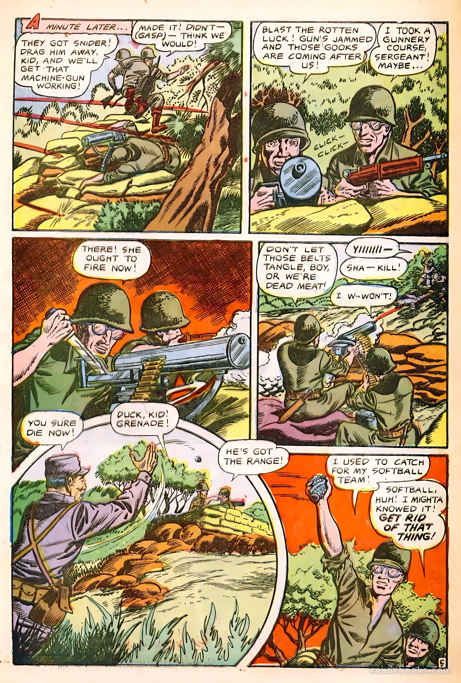 The Fighting Man #5 (1953) — page 7 of 36