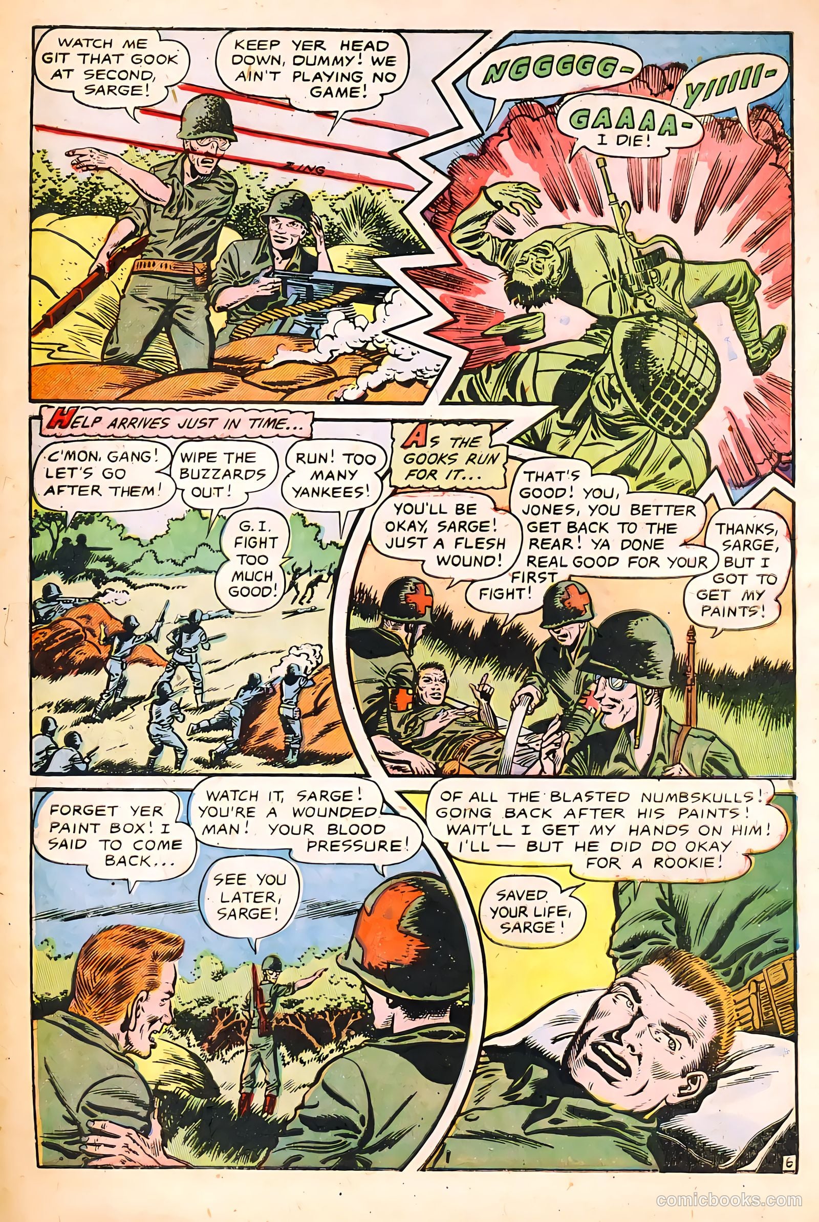 The Fighting Man #5 (1953) — page 8 of 36