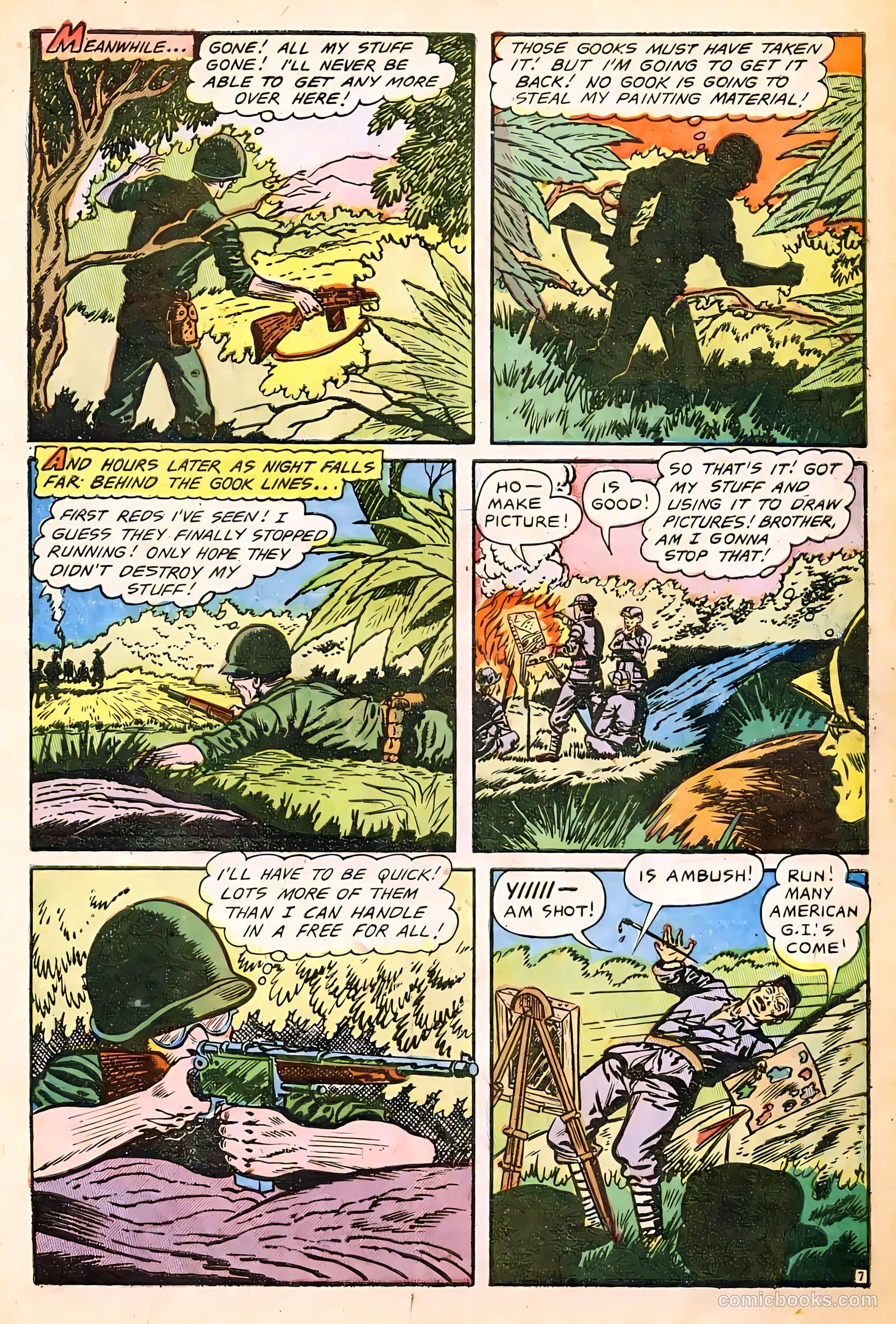 The Fighting Man #5 (1953) — page 9 of 36