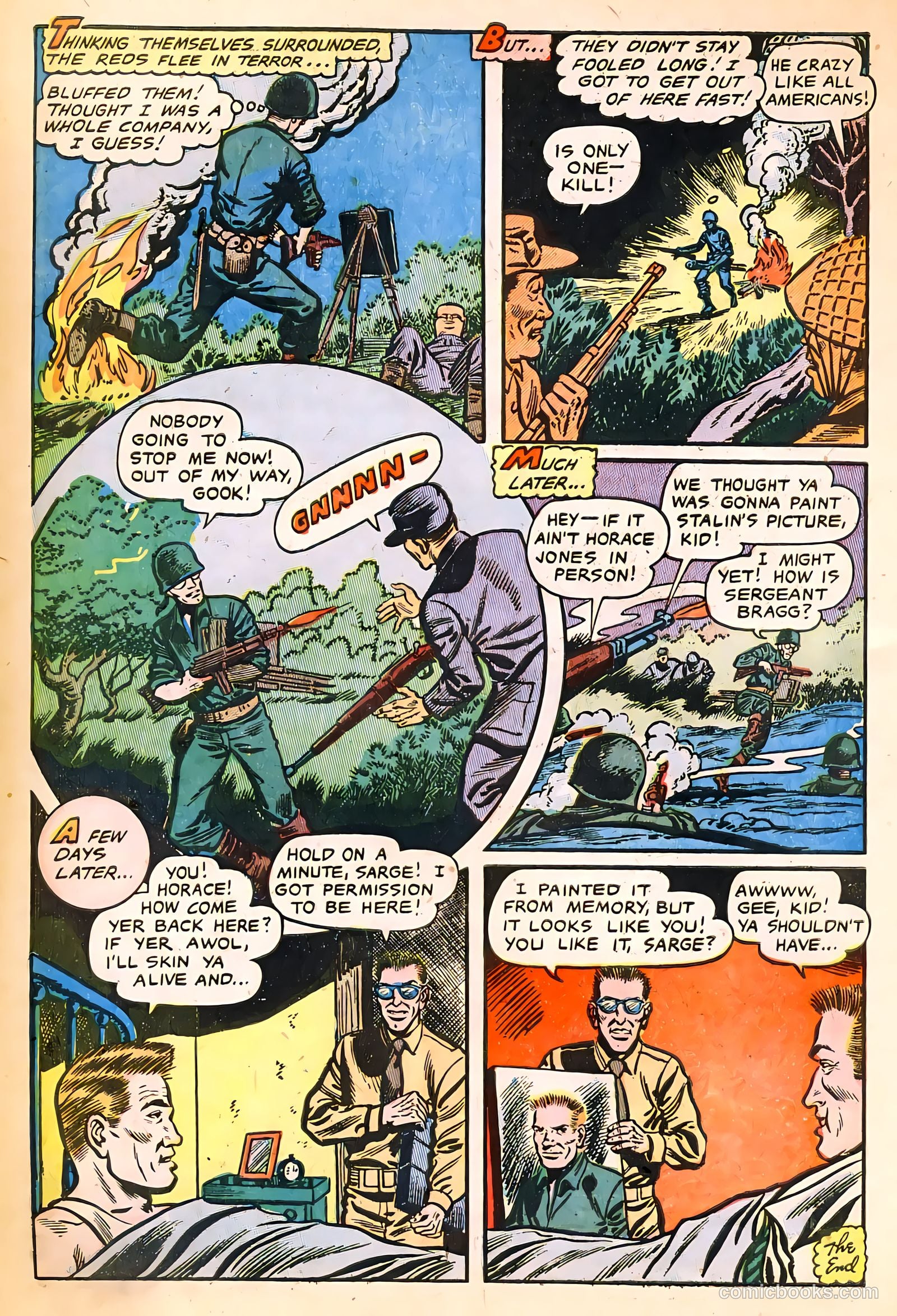 The Fighting Man #5 (1953) — page 10 of 36
