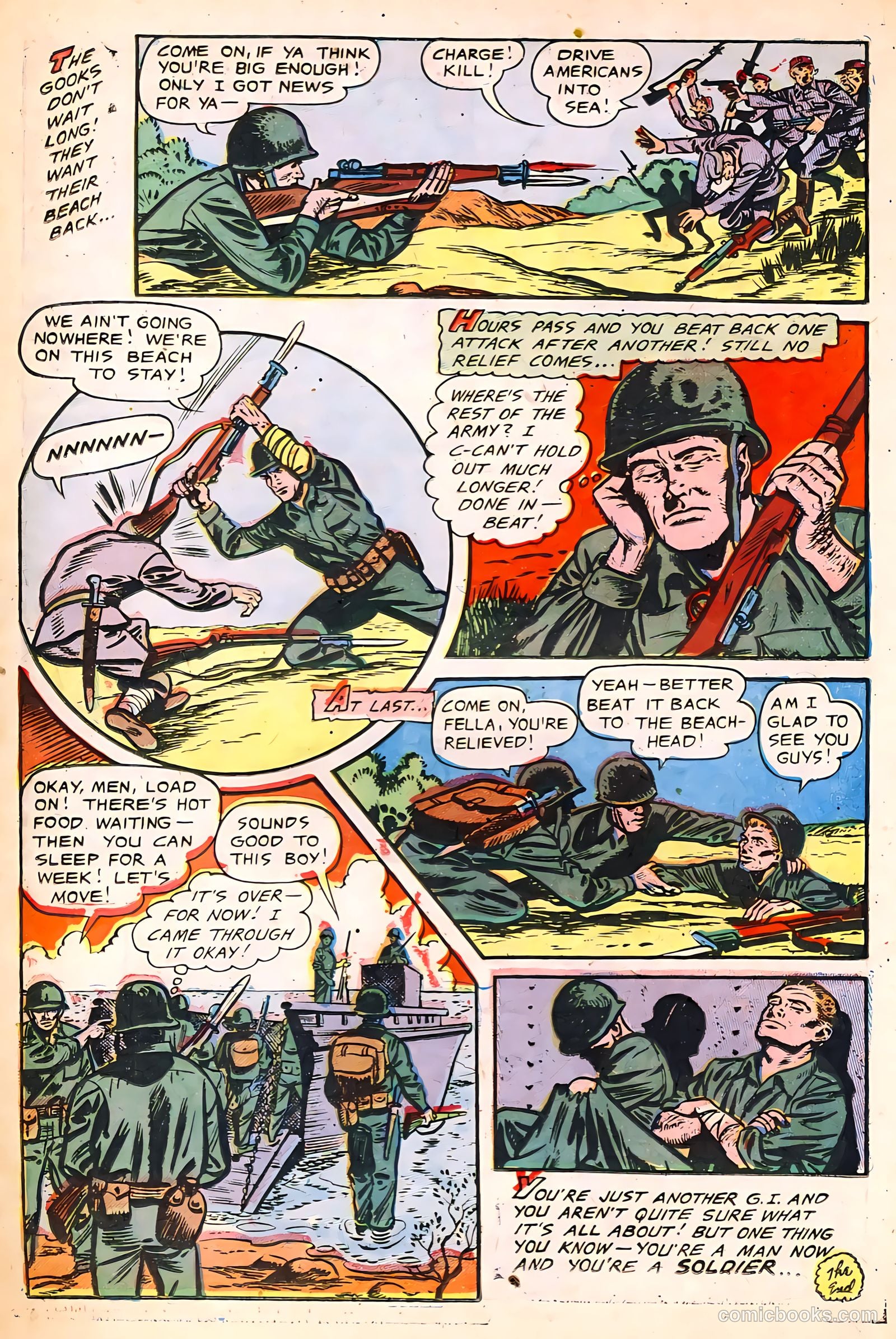 The Fighting Man #5 (1953) — page 16 of 36