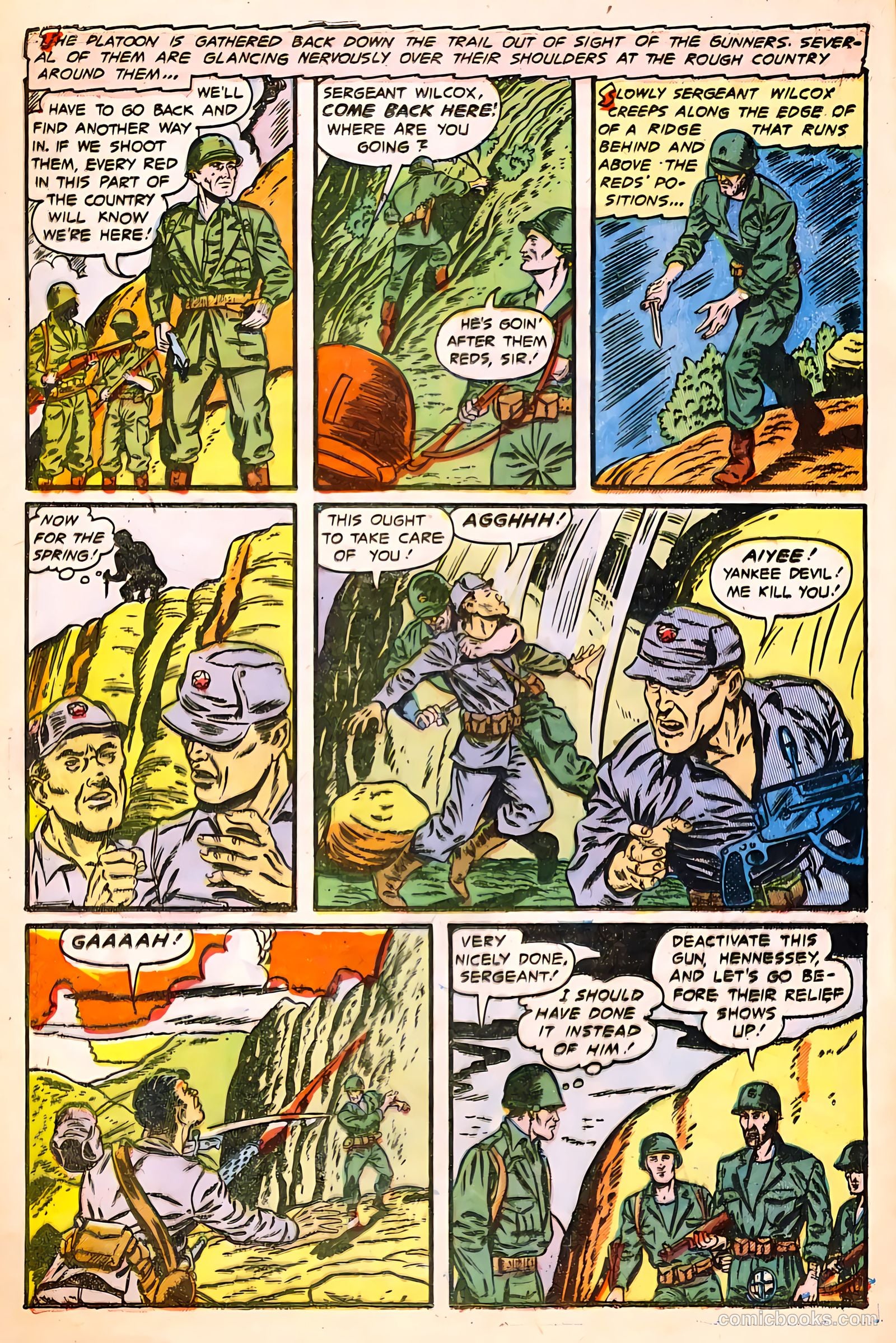The Fighting Man #5 (1953) — page 22 of 36