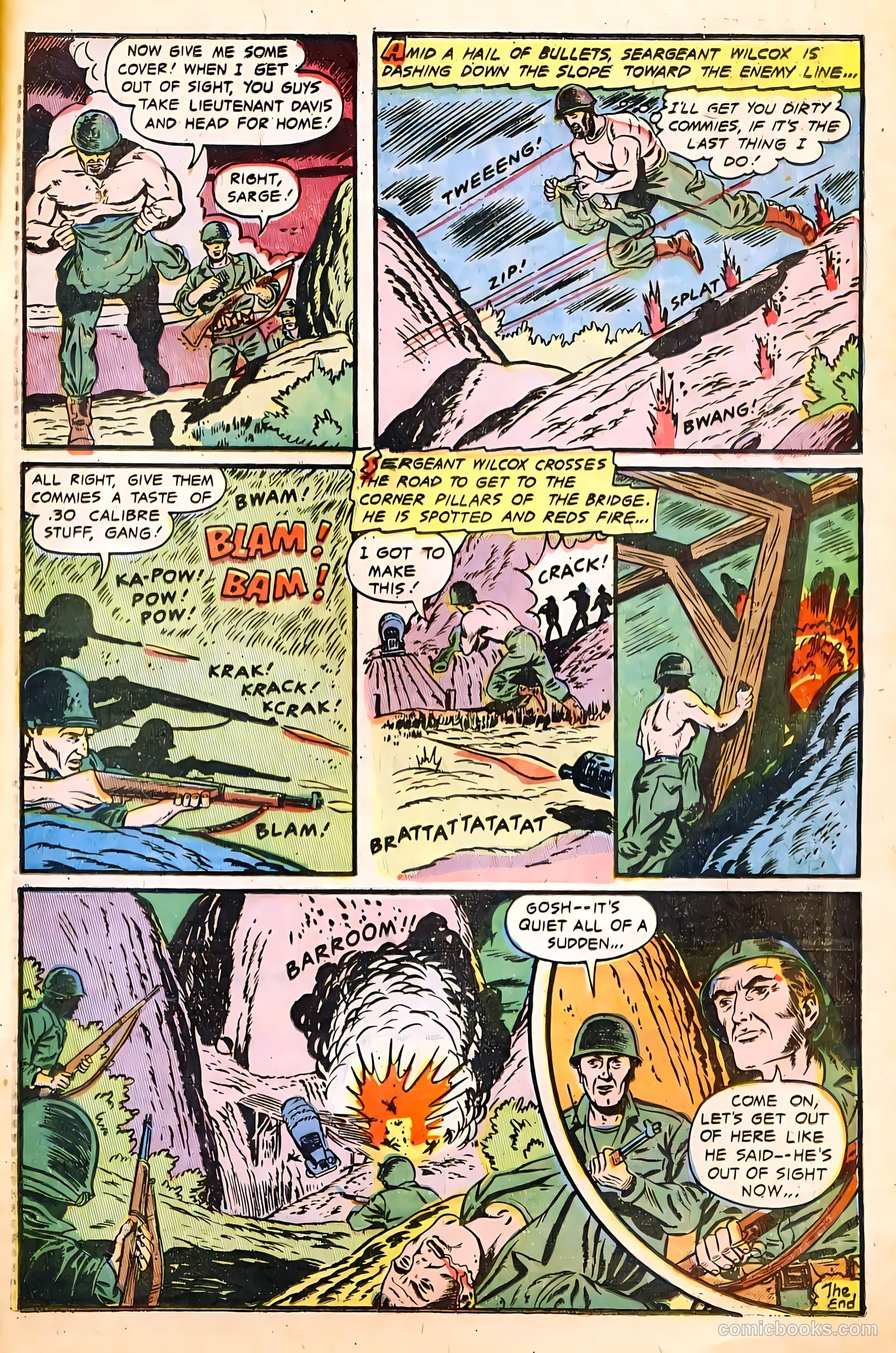 The Fighting Man #5 (1953) — page 25 of 36
