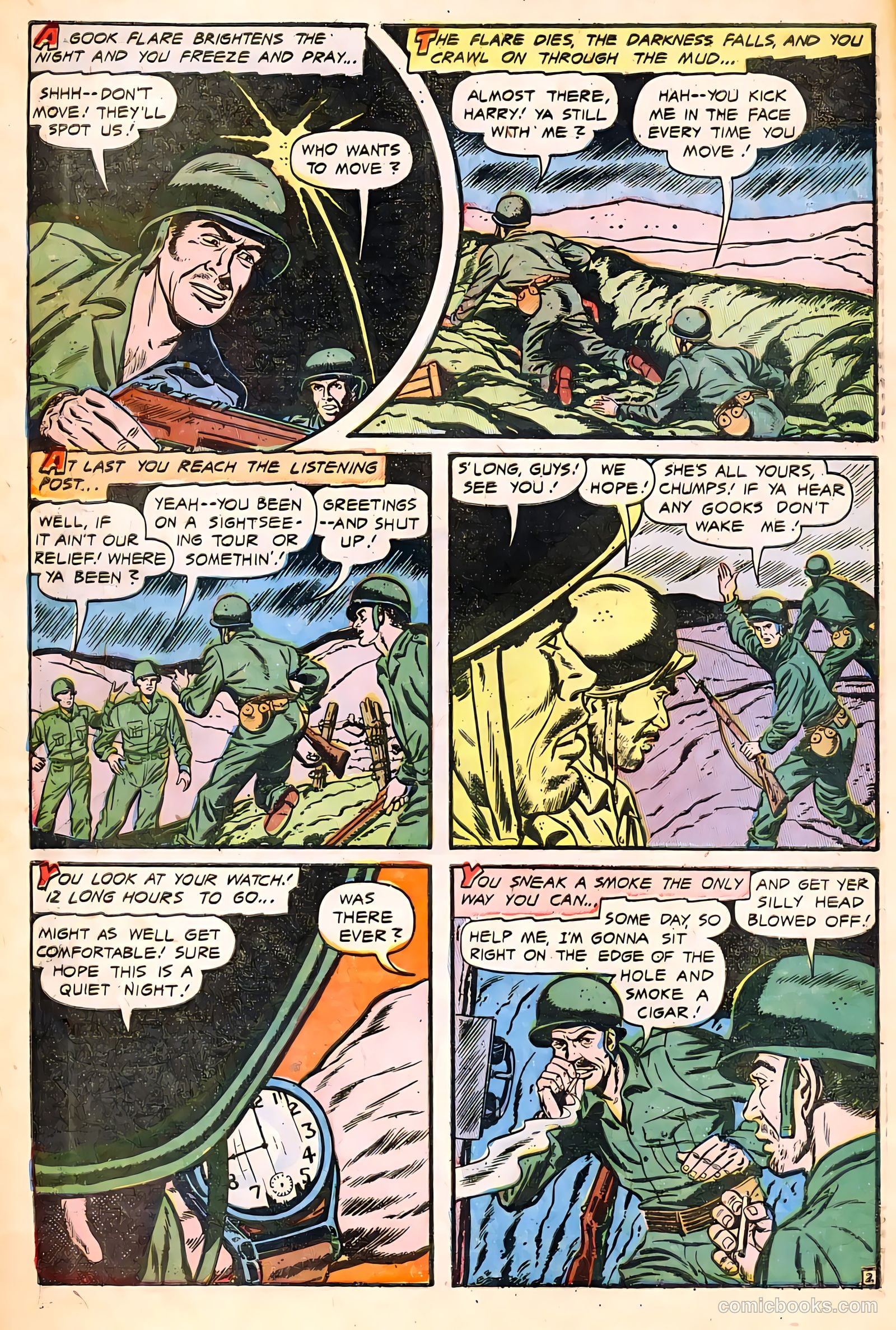 The Fighting Man #5 (1953) — page 28 of 36