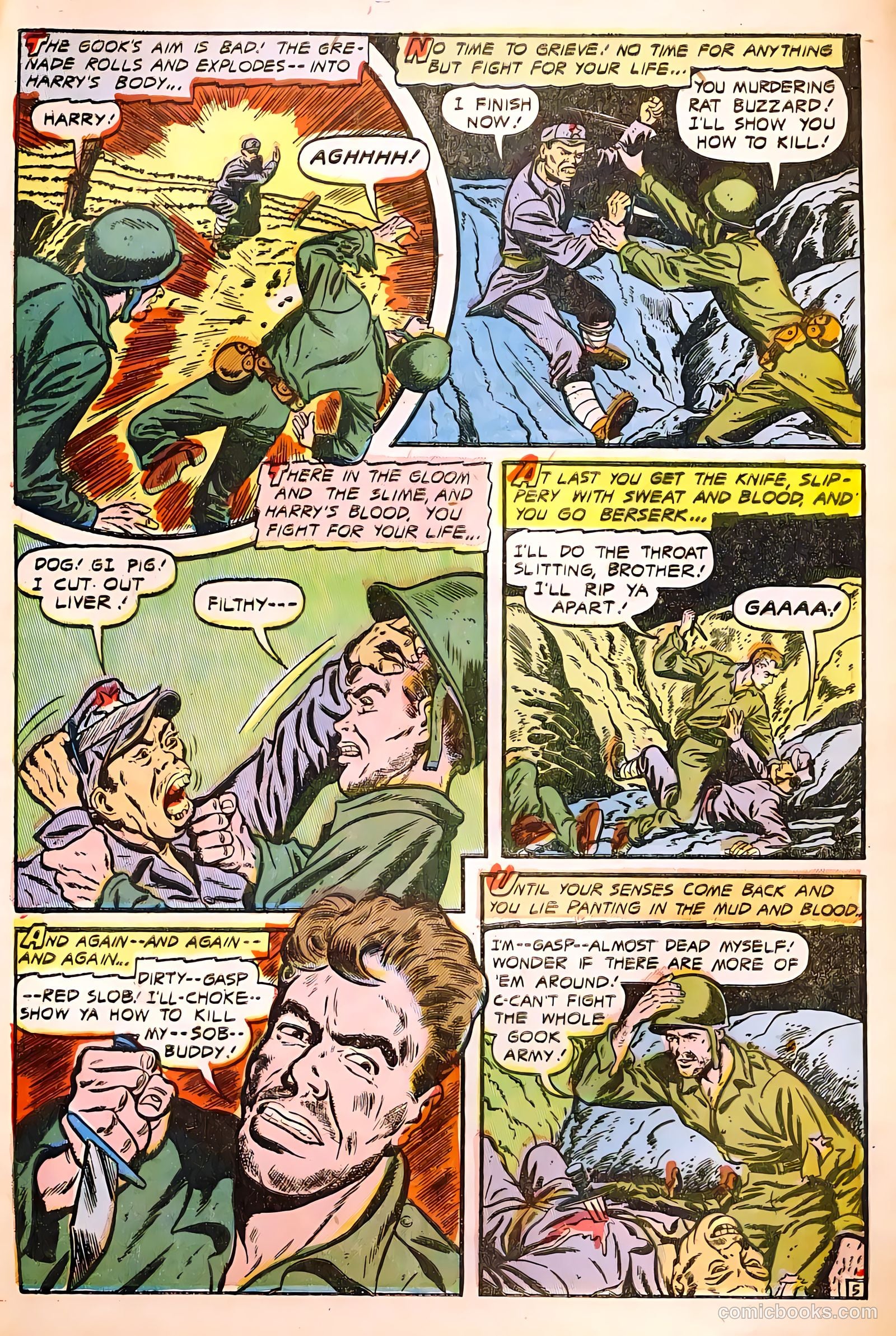 The Fighting Man #5 (1953) — page 31 of 36