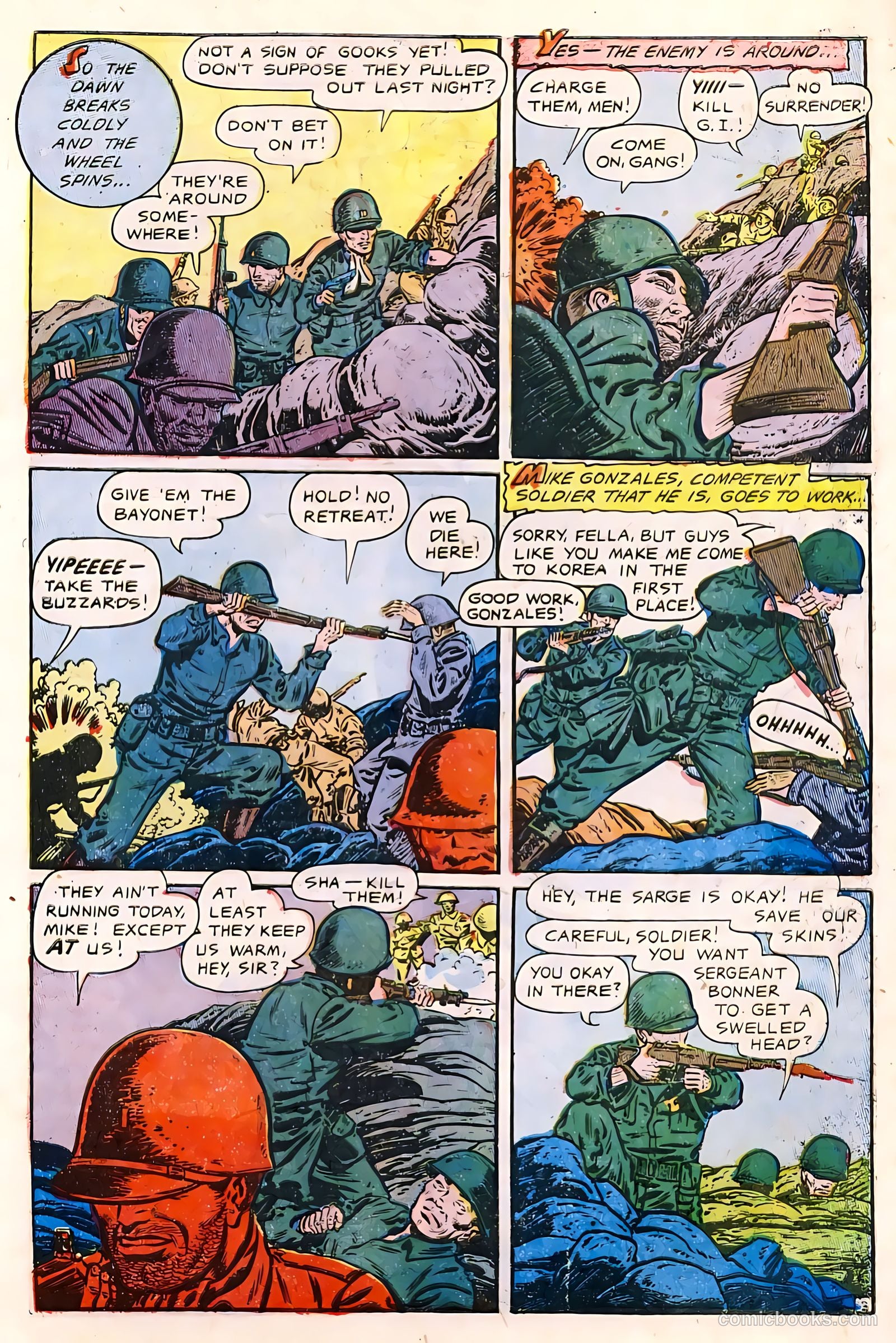 The Fighting Man #6 (1953) — page 5 of 36