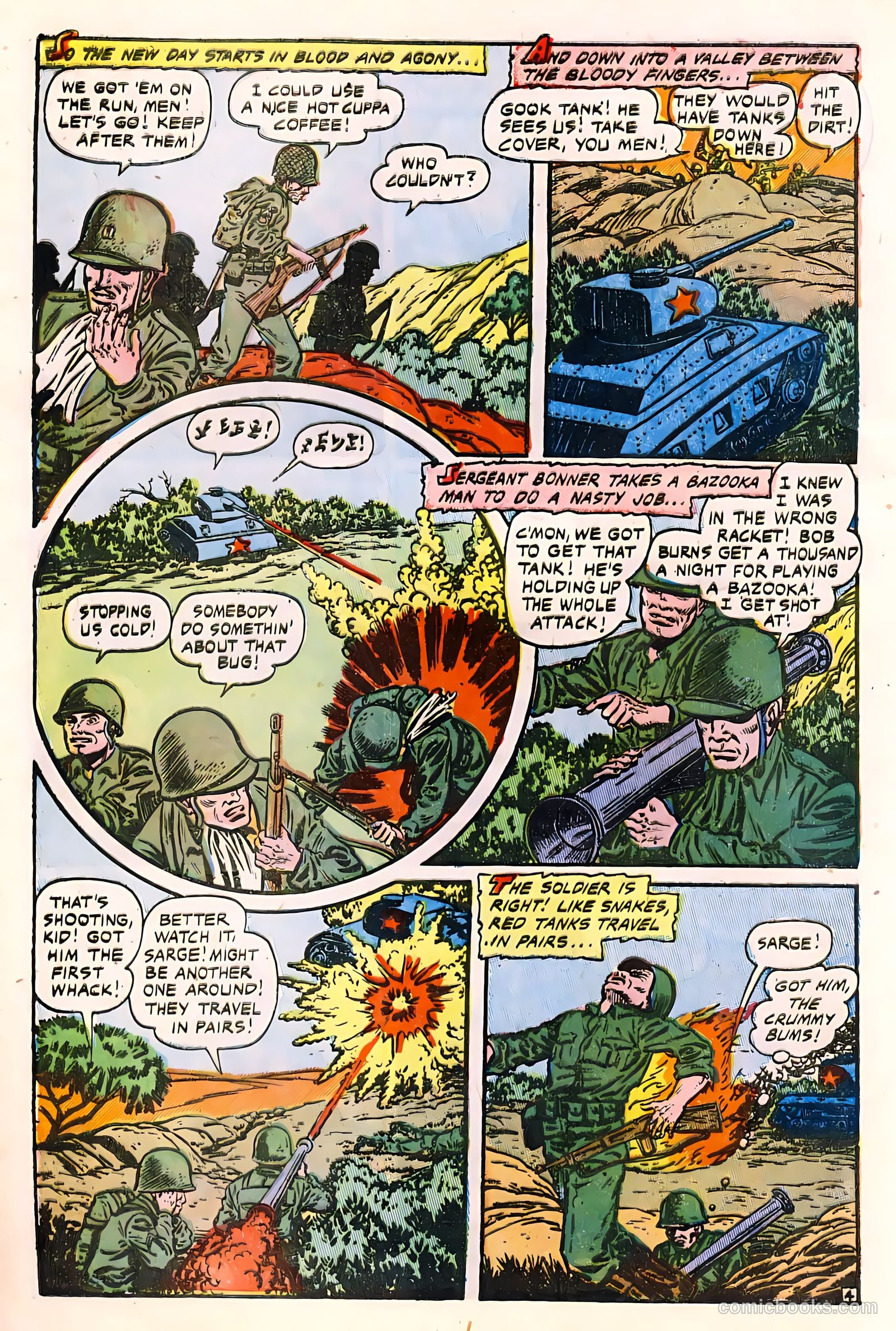 The Fighting Man #6 (1953) — page 6 of 36