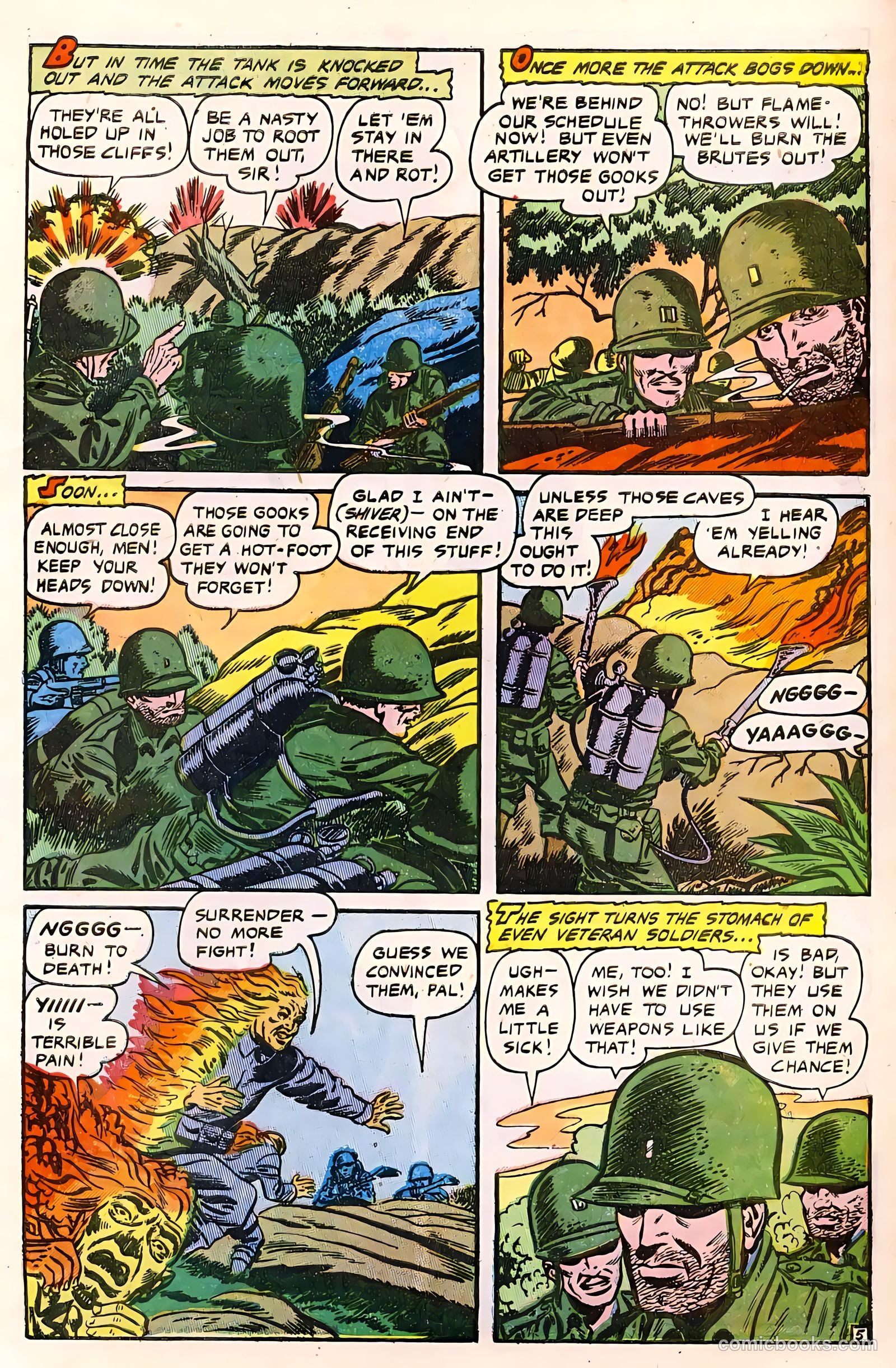 The Fighting Man #6 (1953) — page 7 of 36