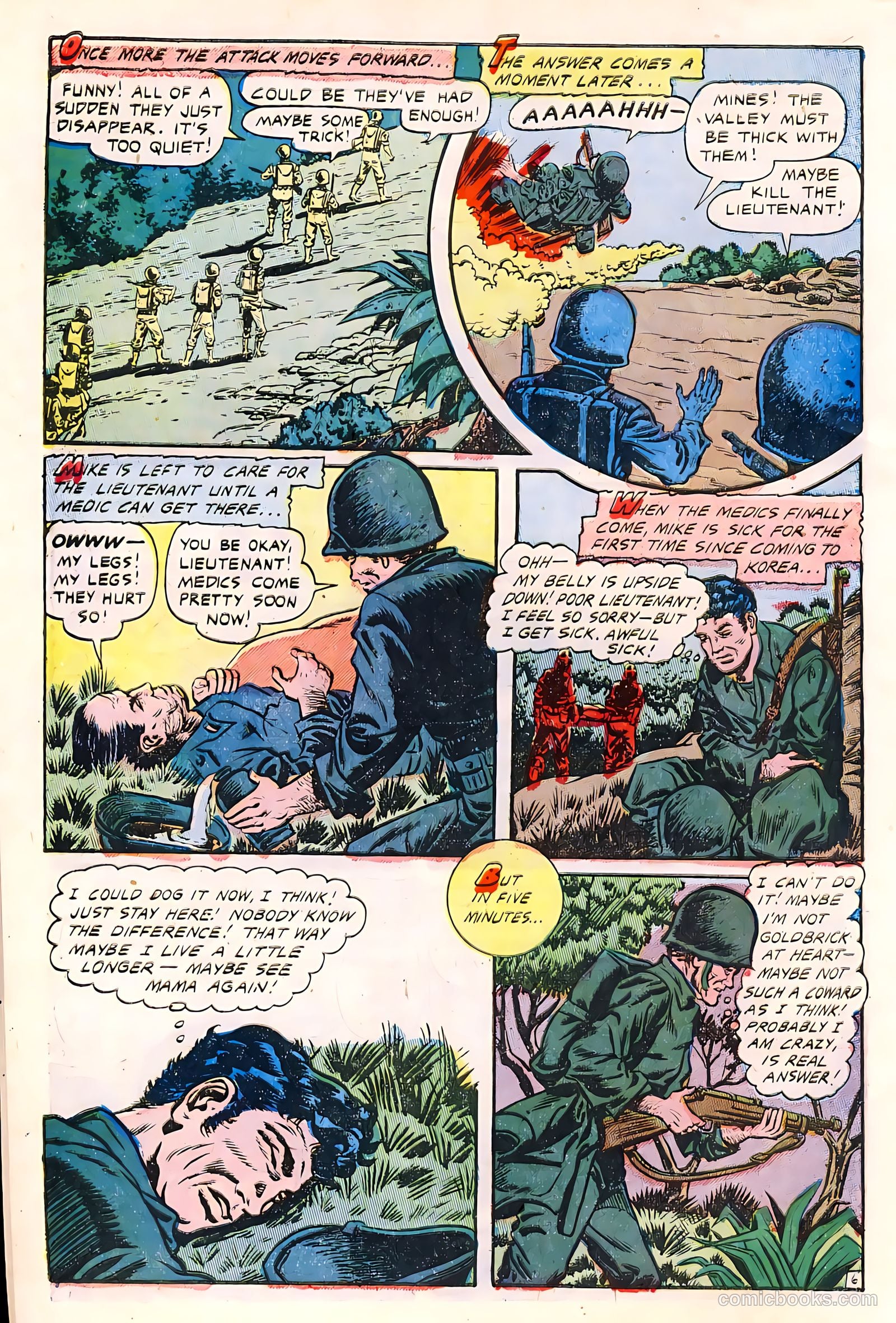 The Fighting Man #6 (1953) — page 8 of 36