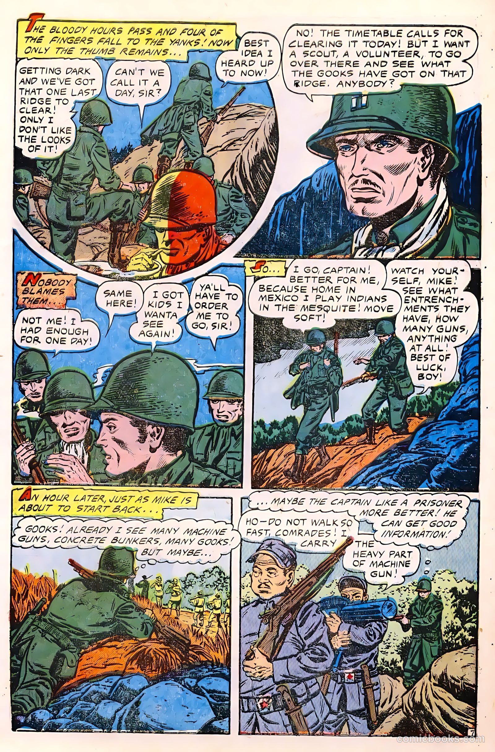 The Fighting Man #6 (1953) — page 9 of 36