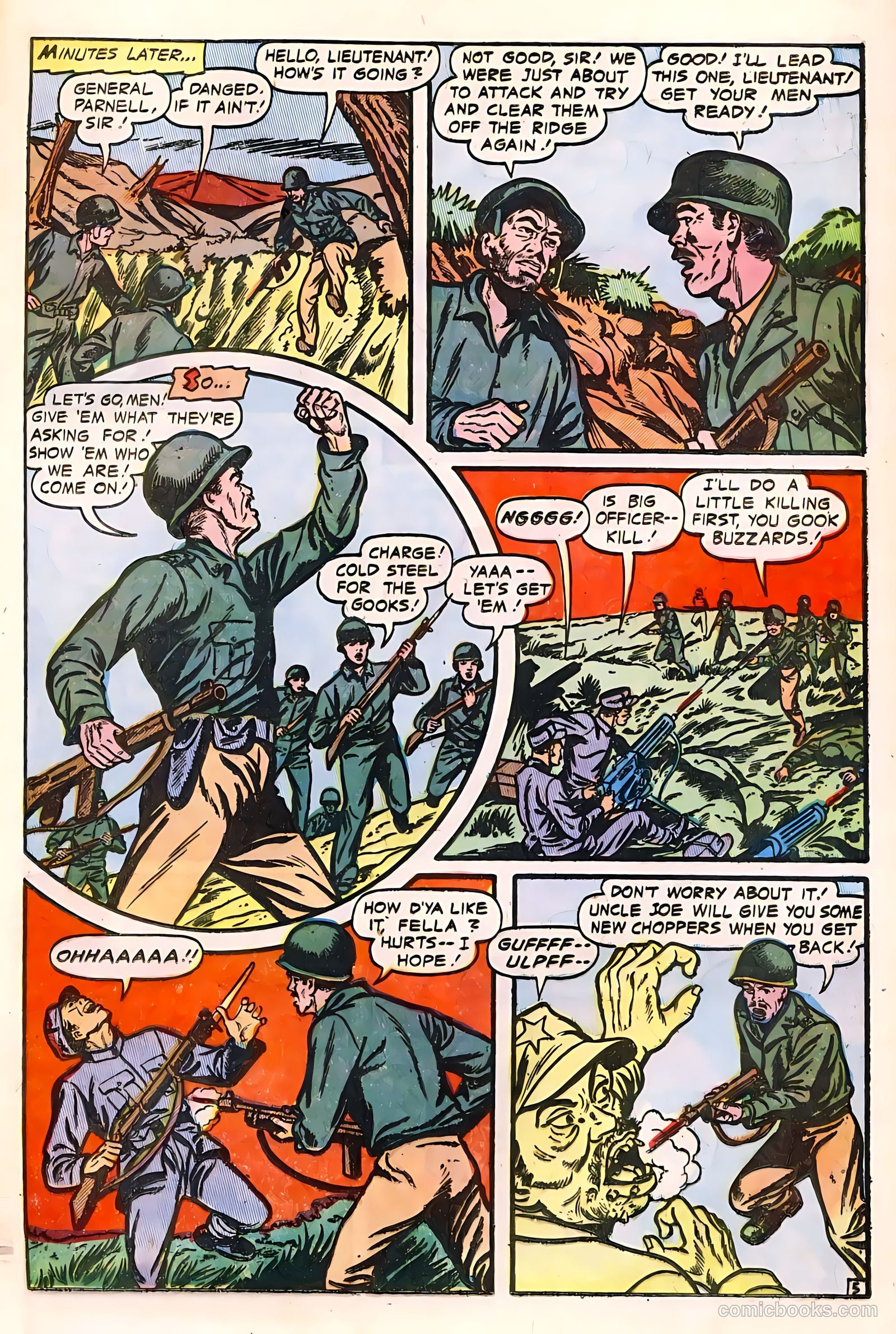 The Fighting Man #6 (1953) — page 23 of 36