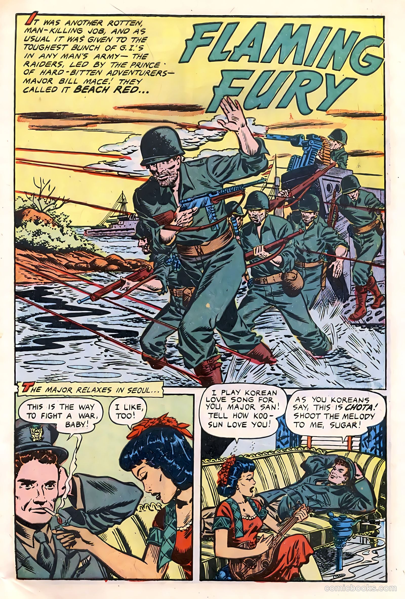 The Fighting Man #7 (1953) — page 3 of 36