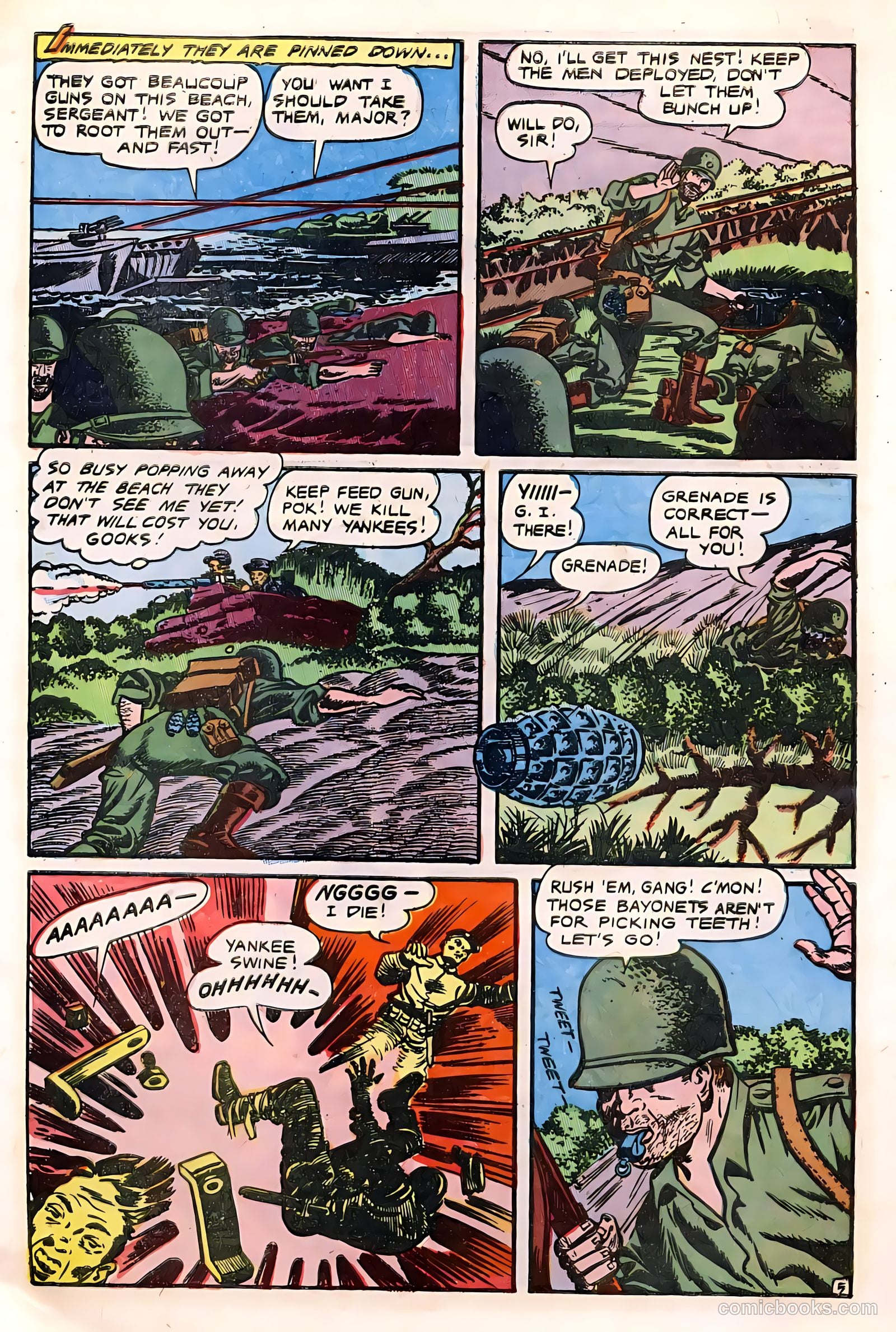 The Fighting Man #7 (1953) — page 7 of 36