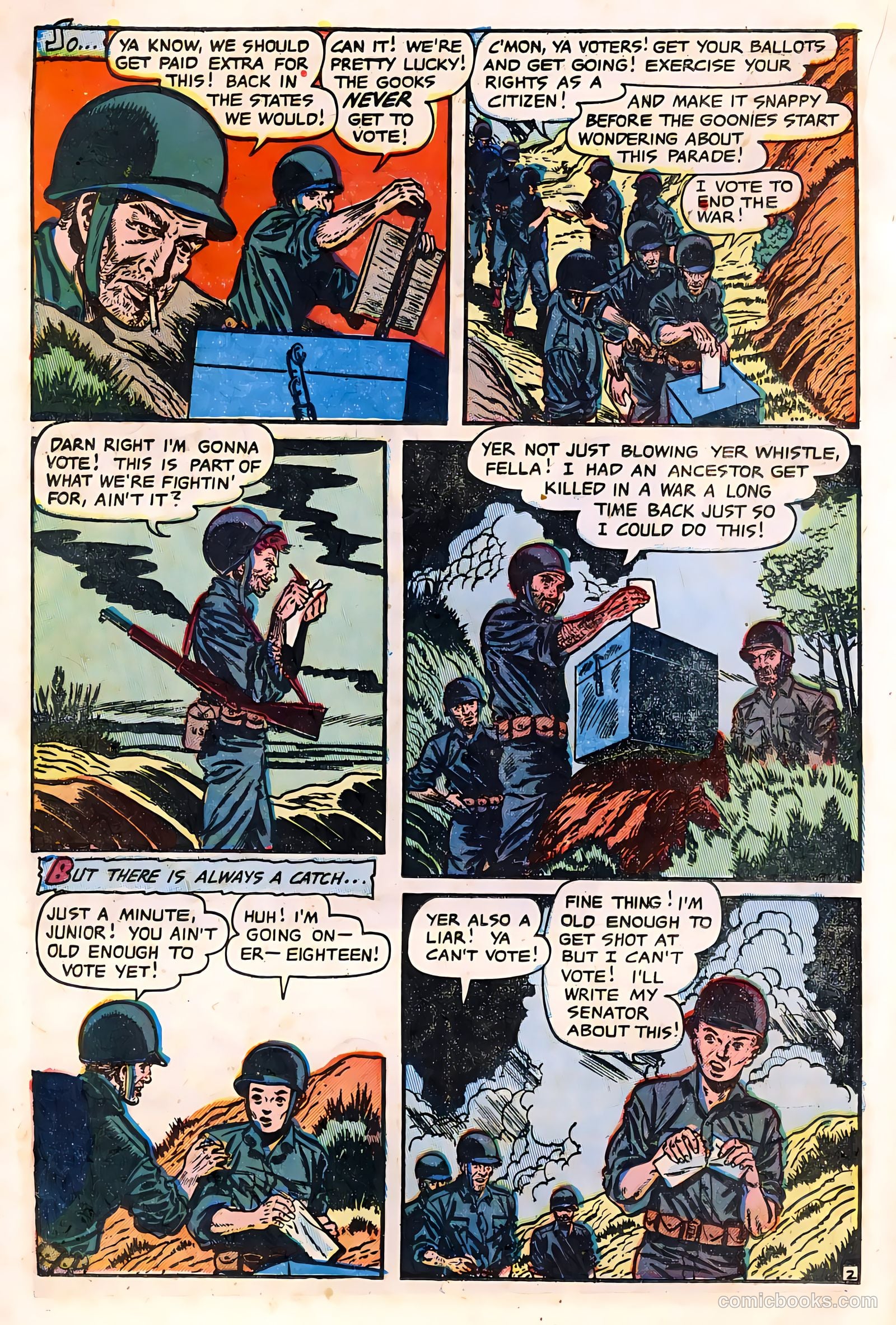 The Fighting Man #7 (1953) — page 20 of 36