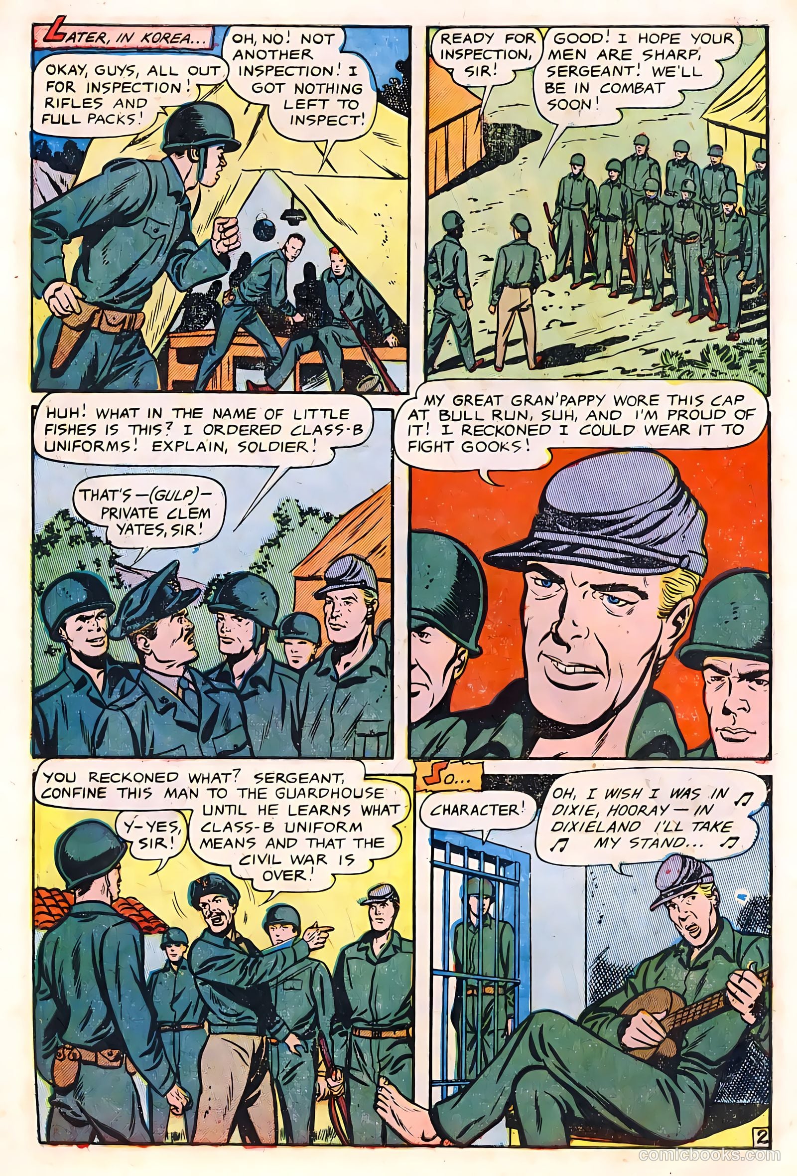 The Fighting Man #7 (1953) — page 28 of 36