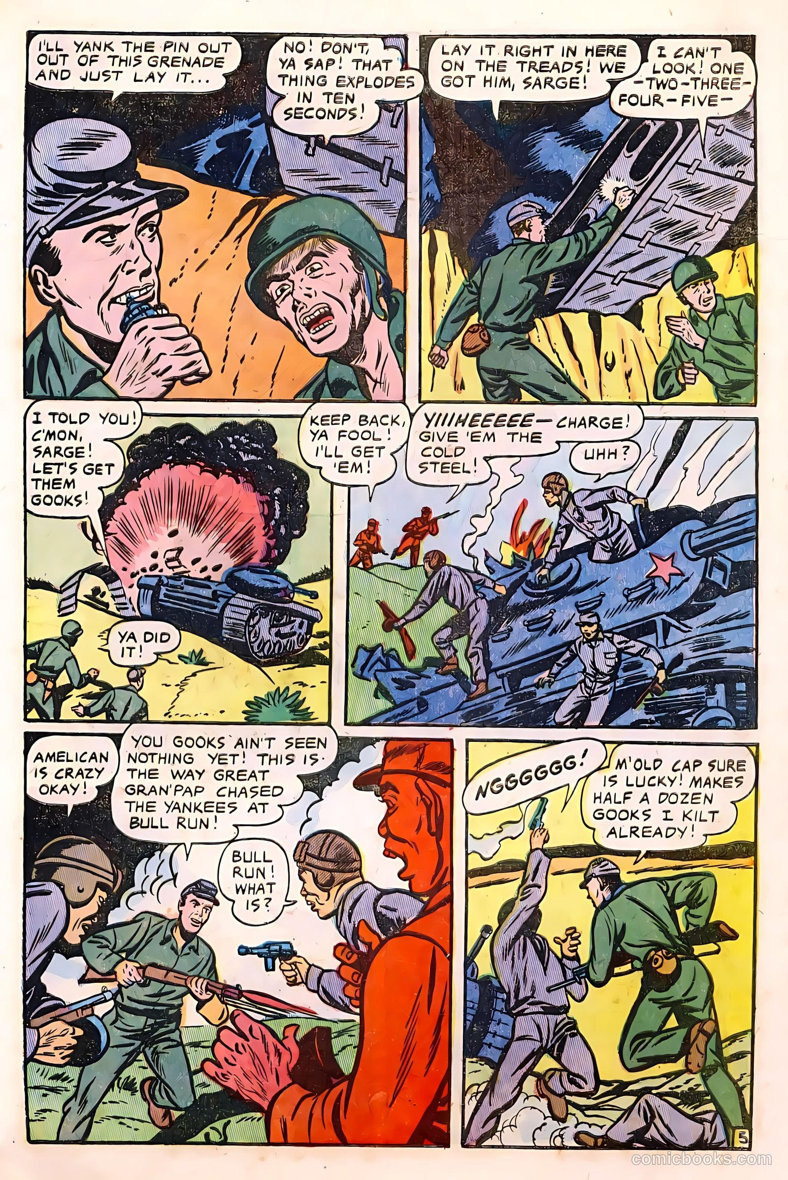 The Fighting Man #7 (1953) — page 31 of 36