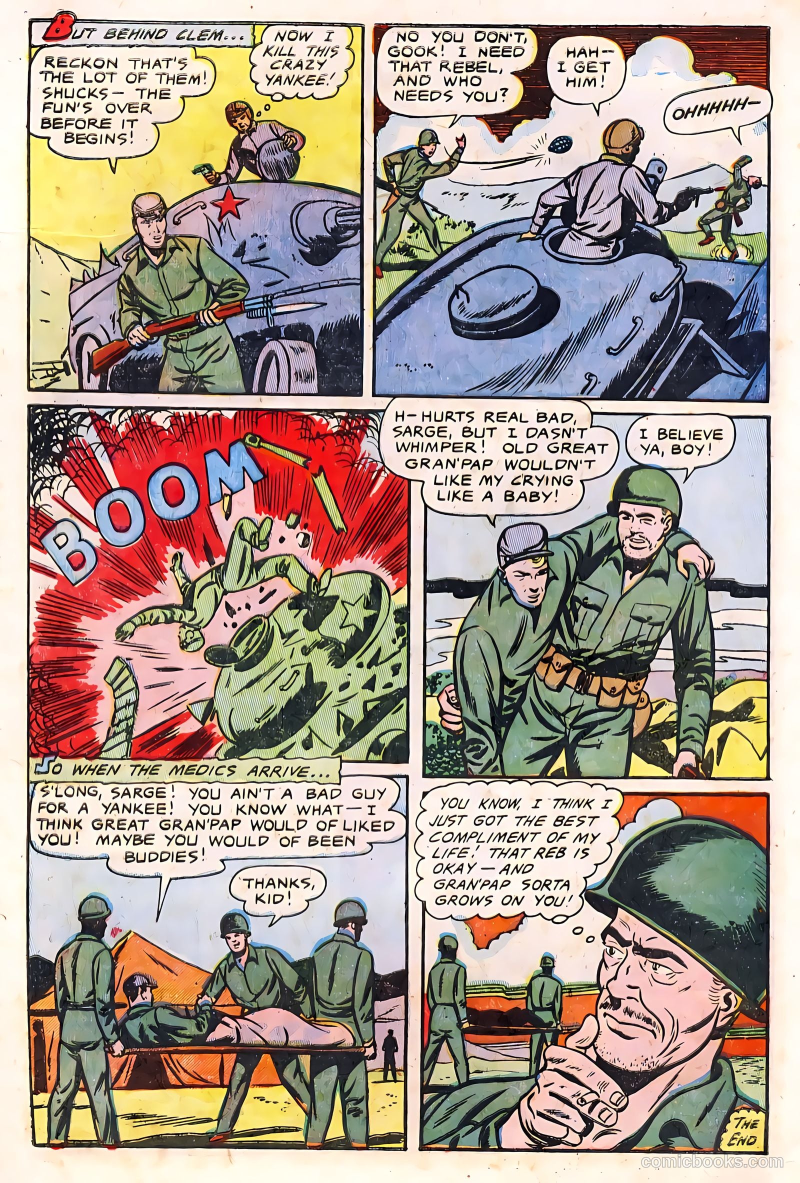 The Fighting Man #7 (1953) — page 32 of 36
