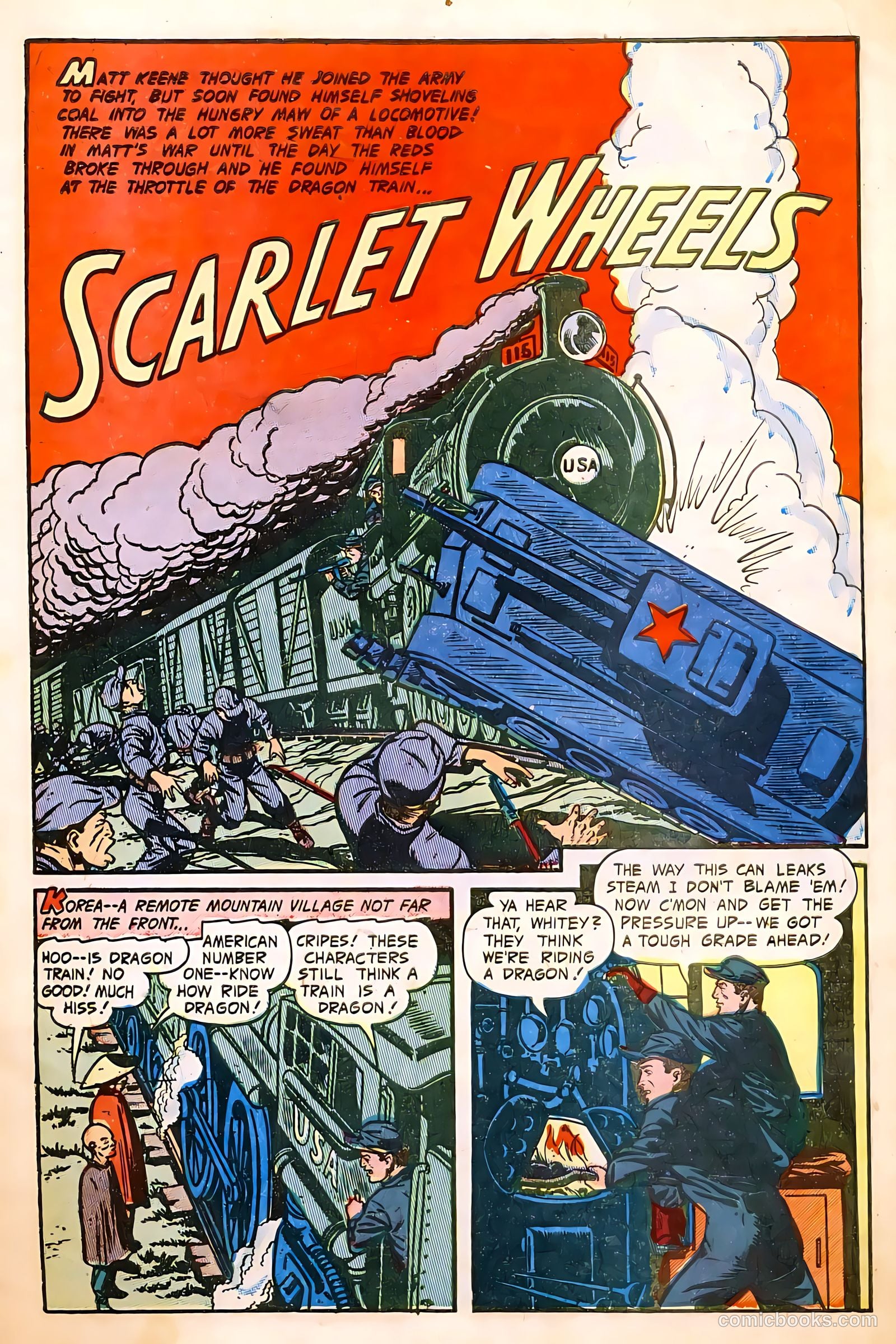 The Fighting Man #8 (1953) — page 3 of 36