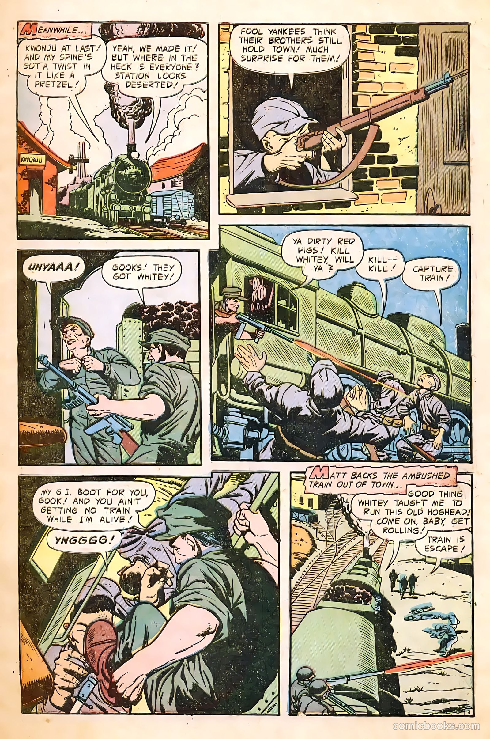 The Fighting Man #8 (1953) — page 5 of 36
