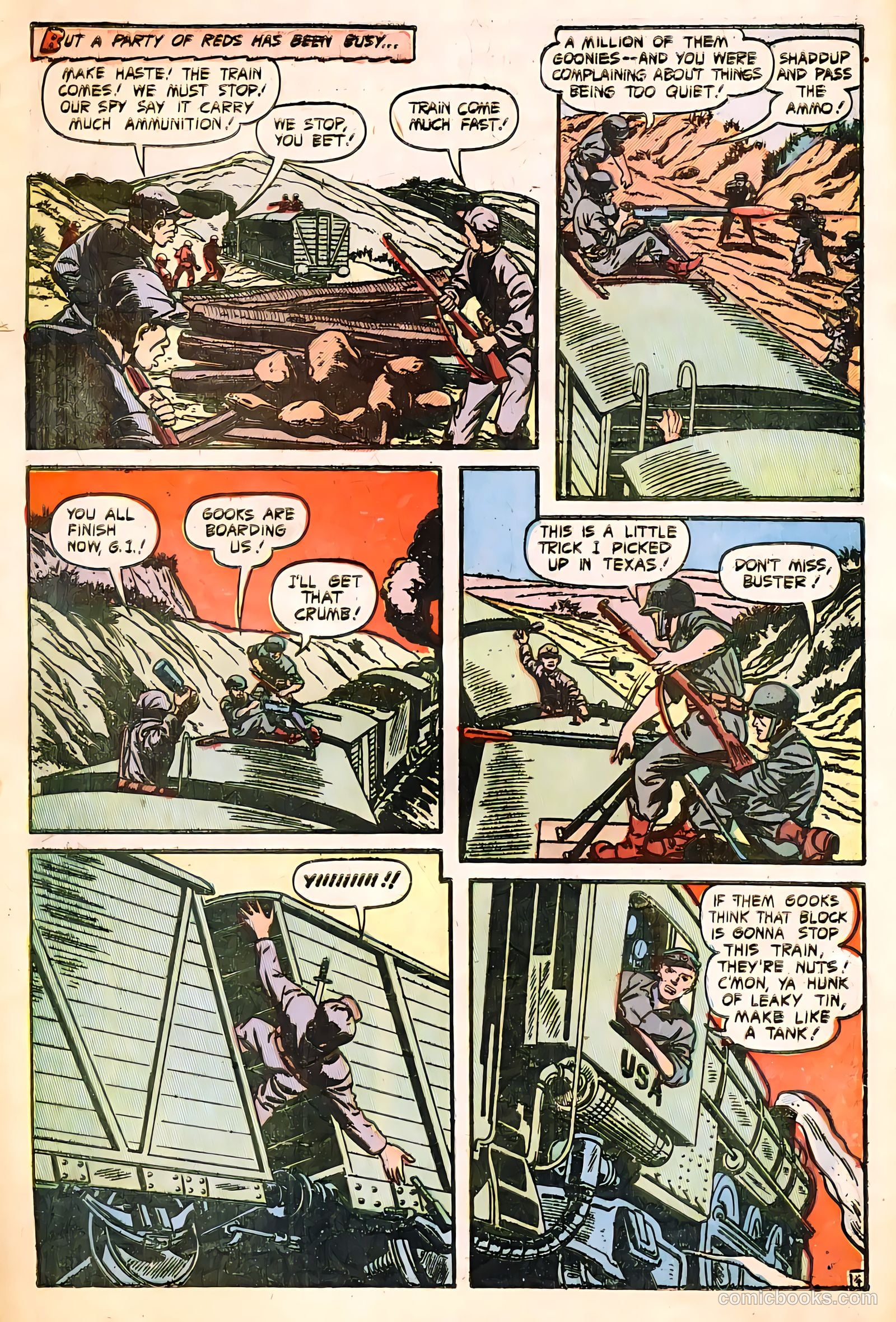 The Fighting Man #8 (1953) — page 6 of 36
