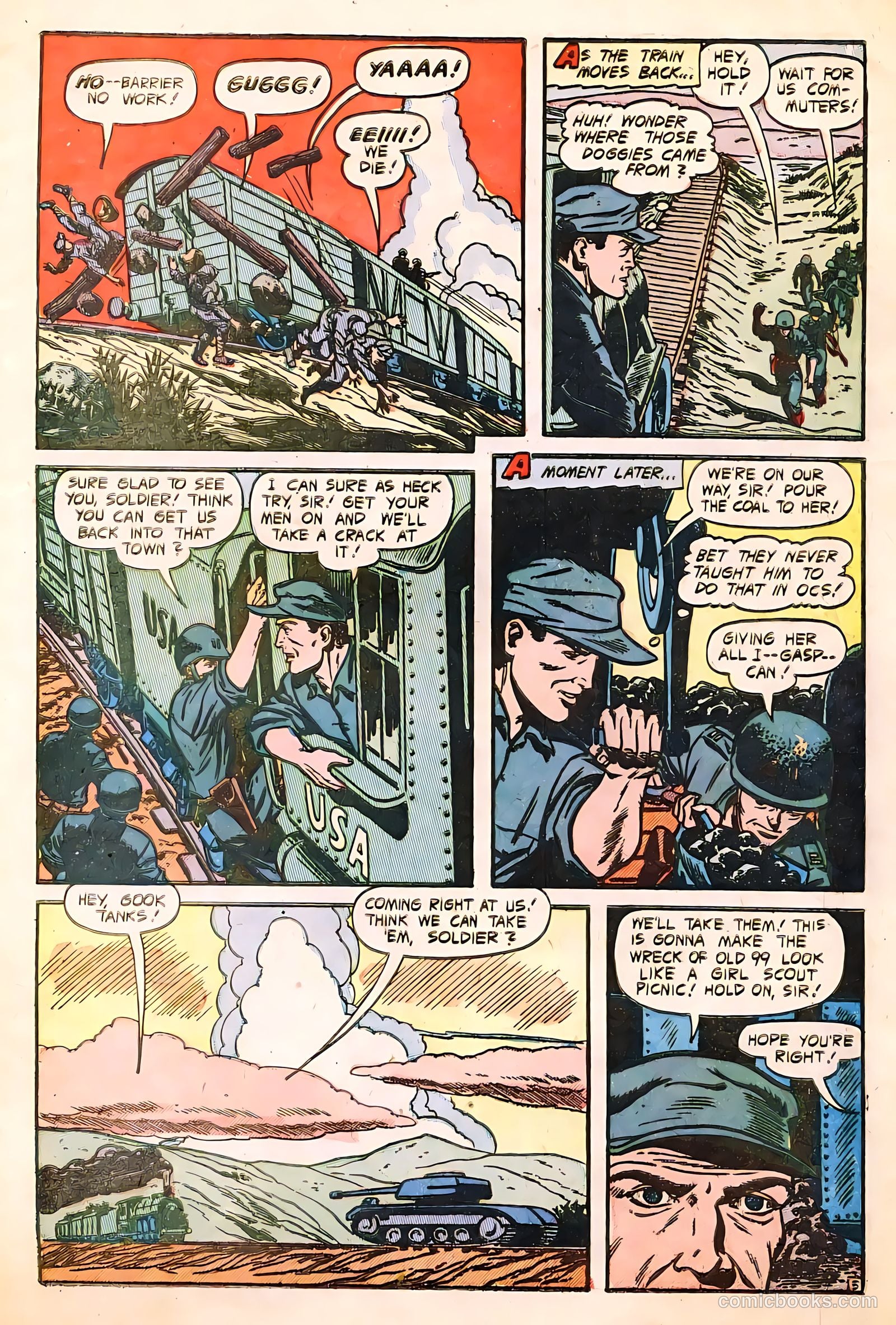 The Fighting Man #8 (1953) — page 7 of 36
