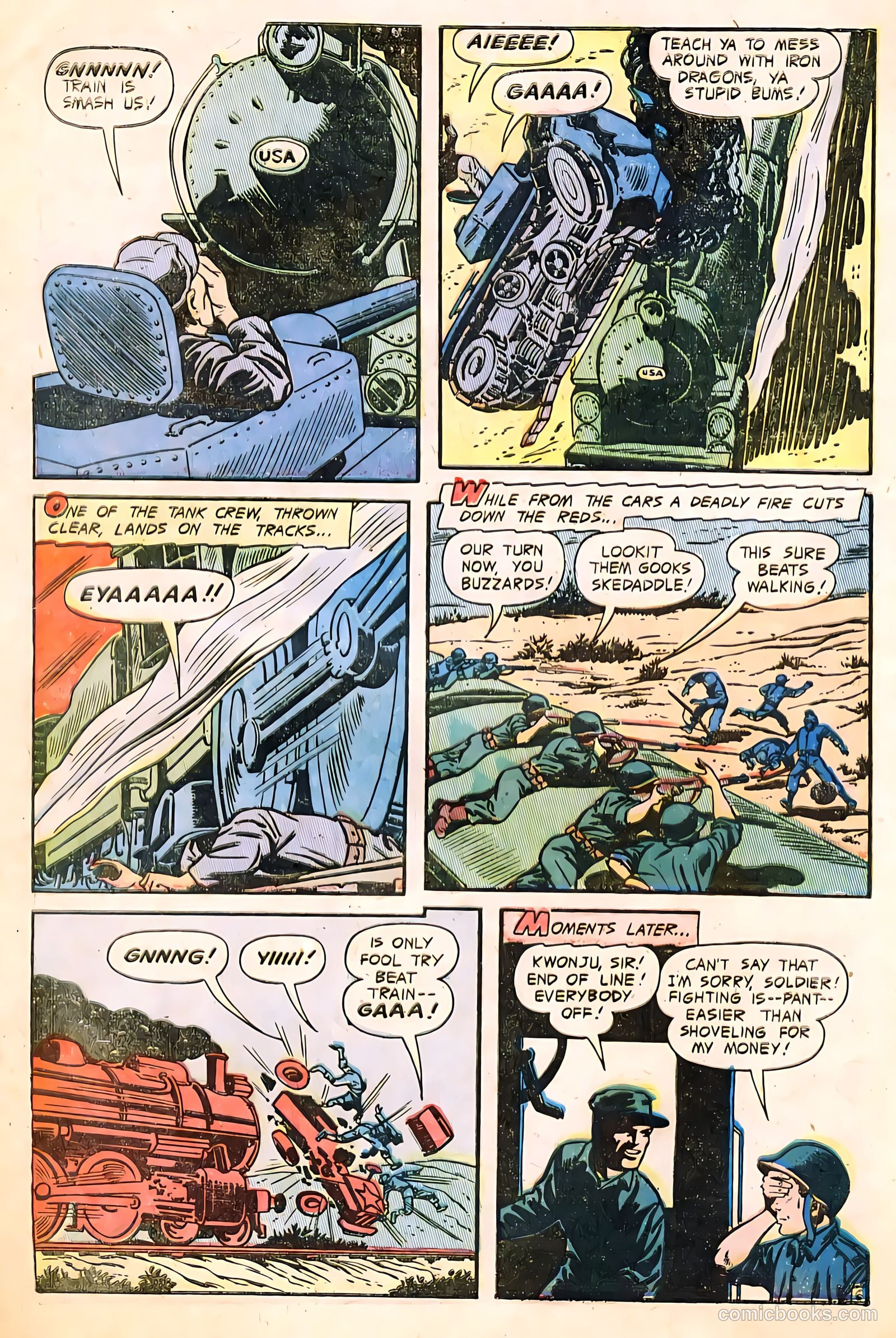 The Fighting Man #8 (1953) — page 8 of 36