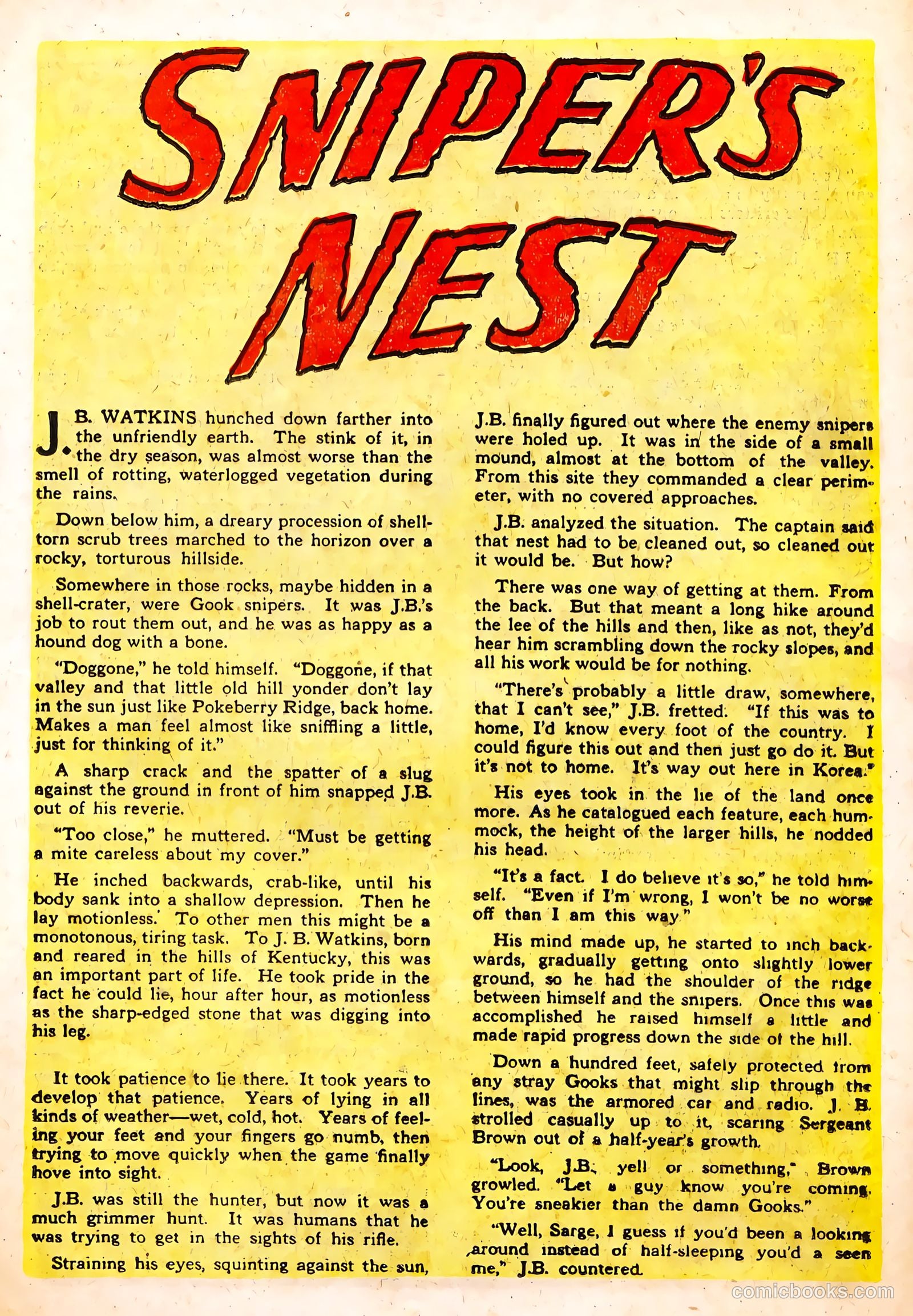 The Fighting Man #8 (1953) — page 17 of 36