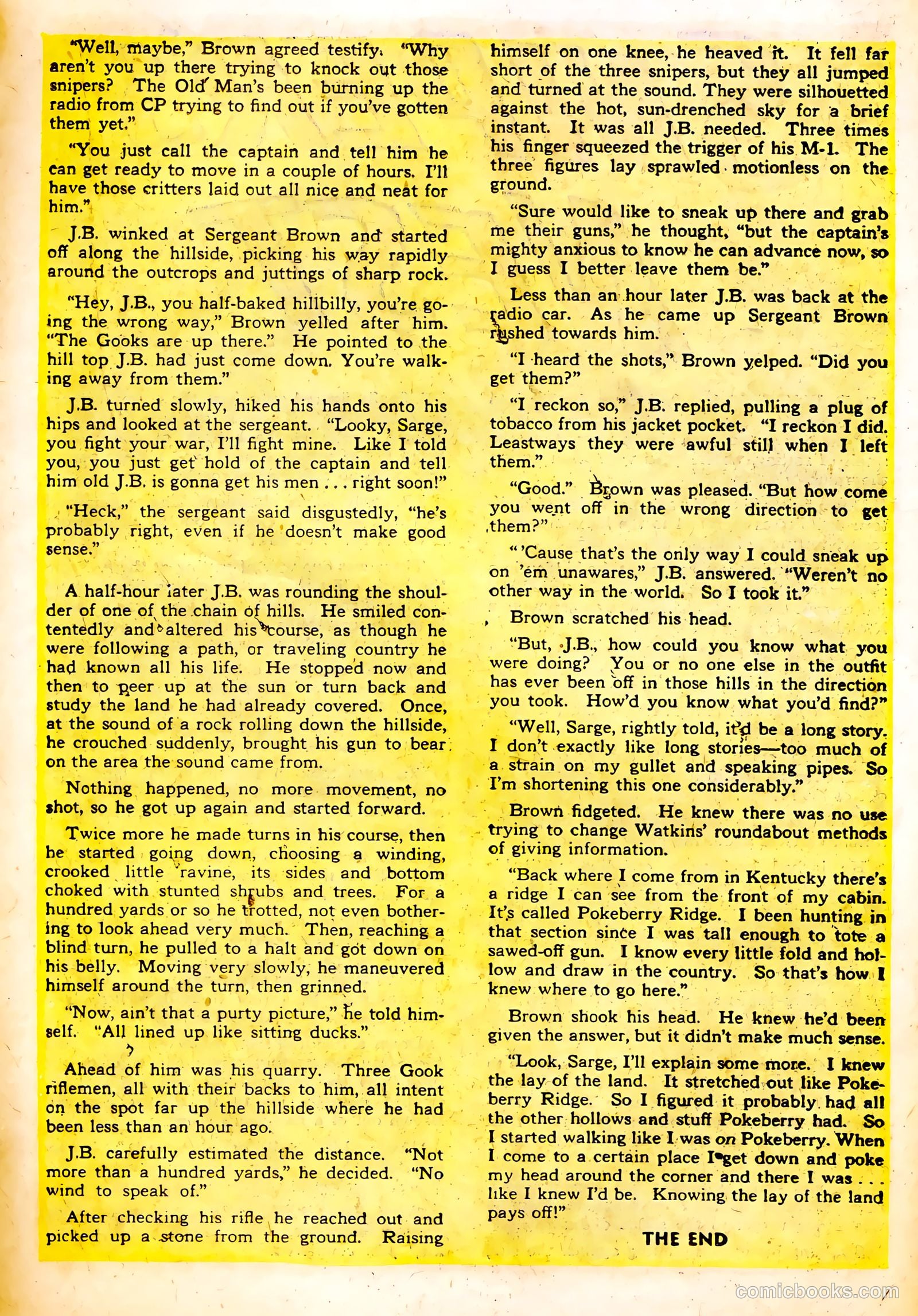 The Fighting Man #8 (1953) — page 18 of 36