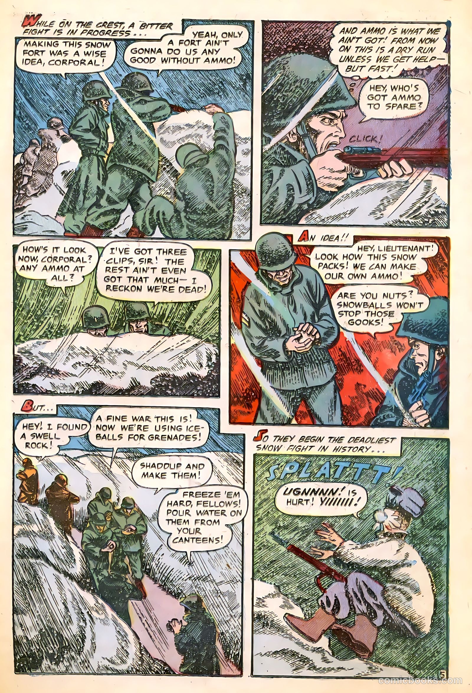 The Fighting Man #8 (1953) — page 23 of 36