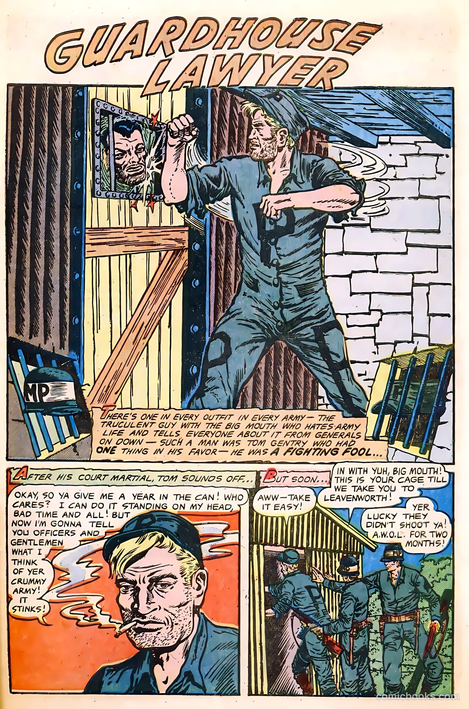 The Fighting Man #8 (1953) — page 27 of 36