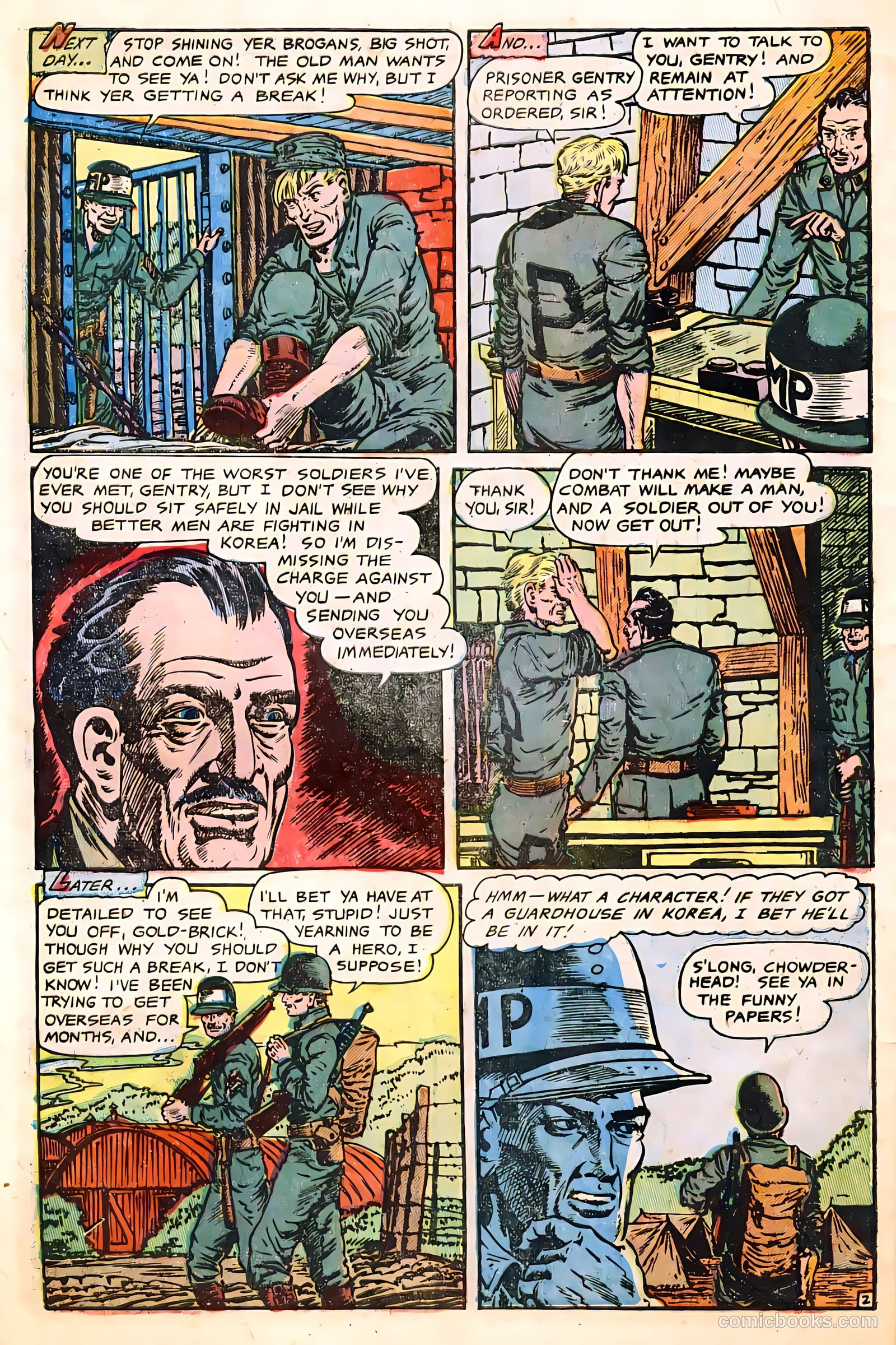 The Fighting Man #8 (1953) — page 28 of 36