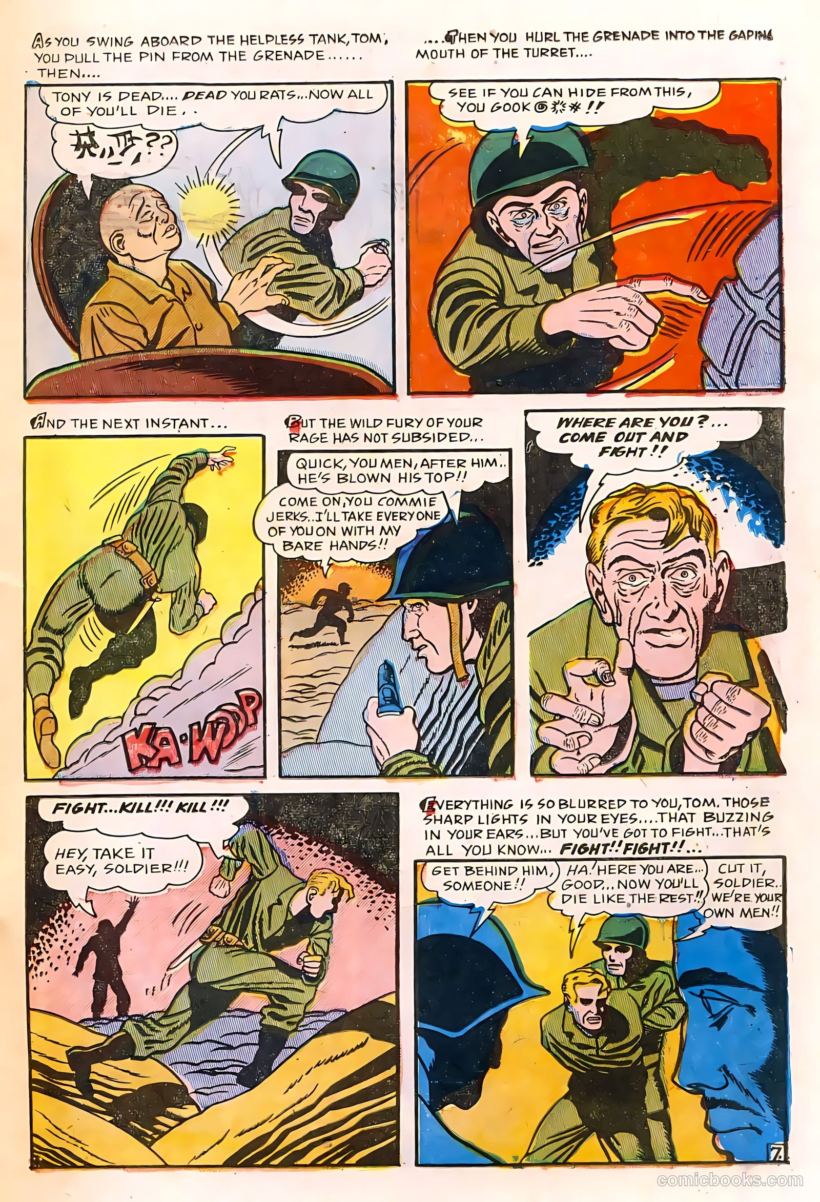 The Fighting Man Annual #1 (1952) — page 13 of 64