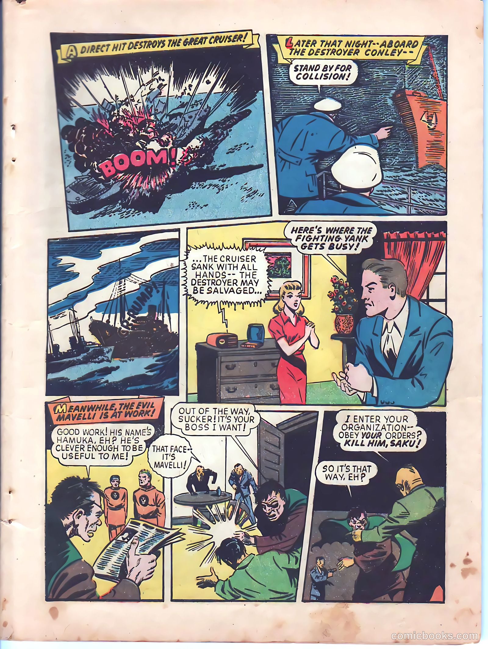 The Fighting Yank #1 (1942) — page 6 of 69